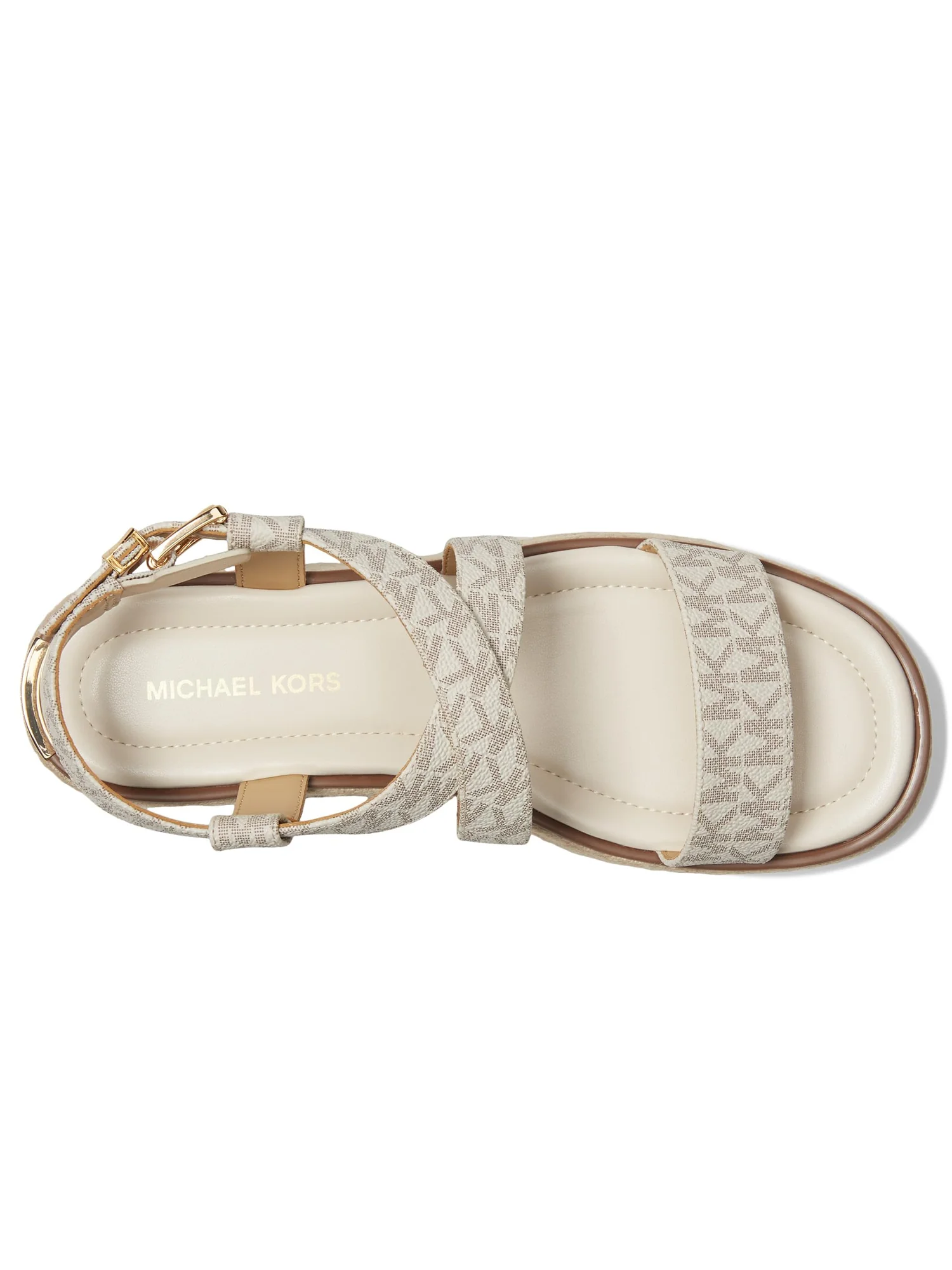 Сандалии MICHAEL Michael Kors Lynn Espadrille Sandal — изображение 2 из 7, ванильный
