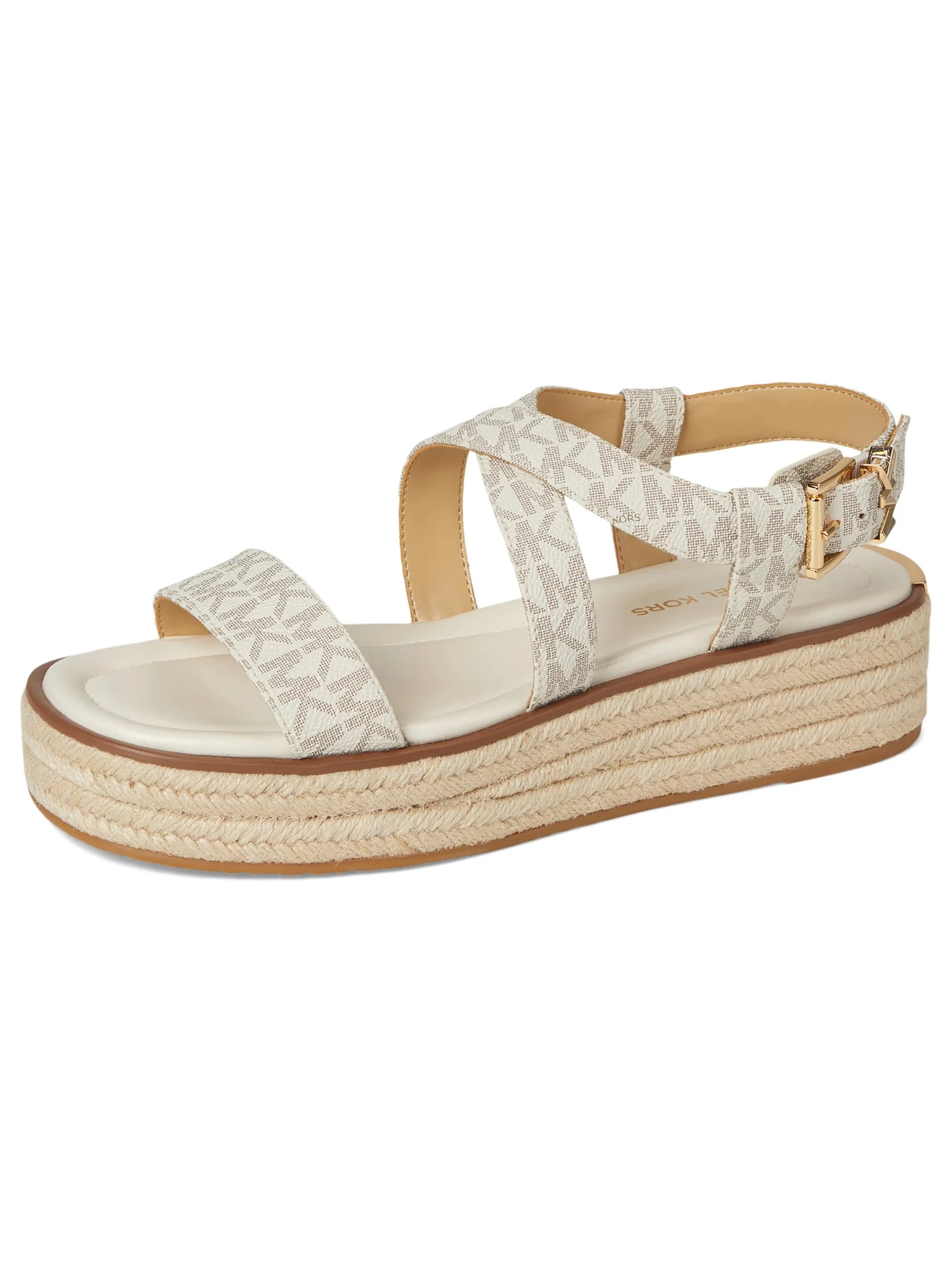 Сандалии MICHAEL Michael Kors Lynn Espadrille Sandal — изображение 7 из 7, ванильный