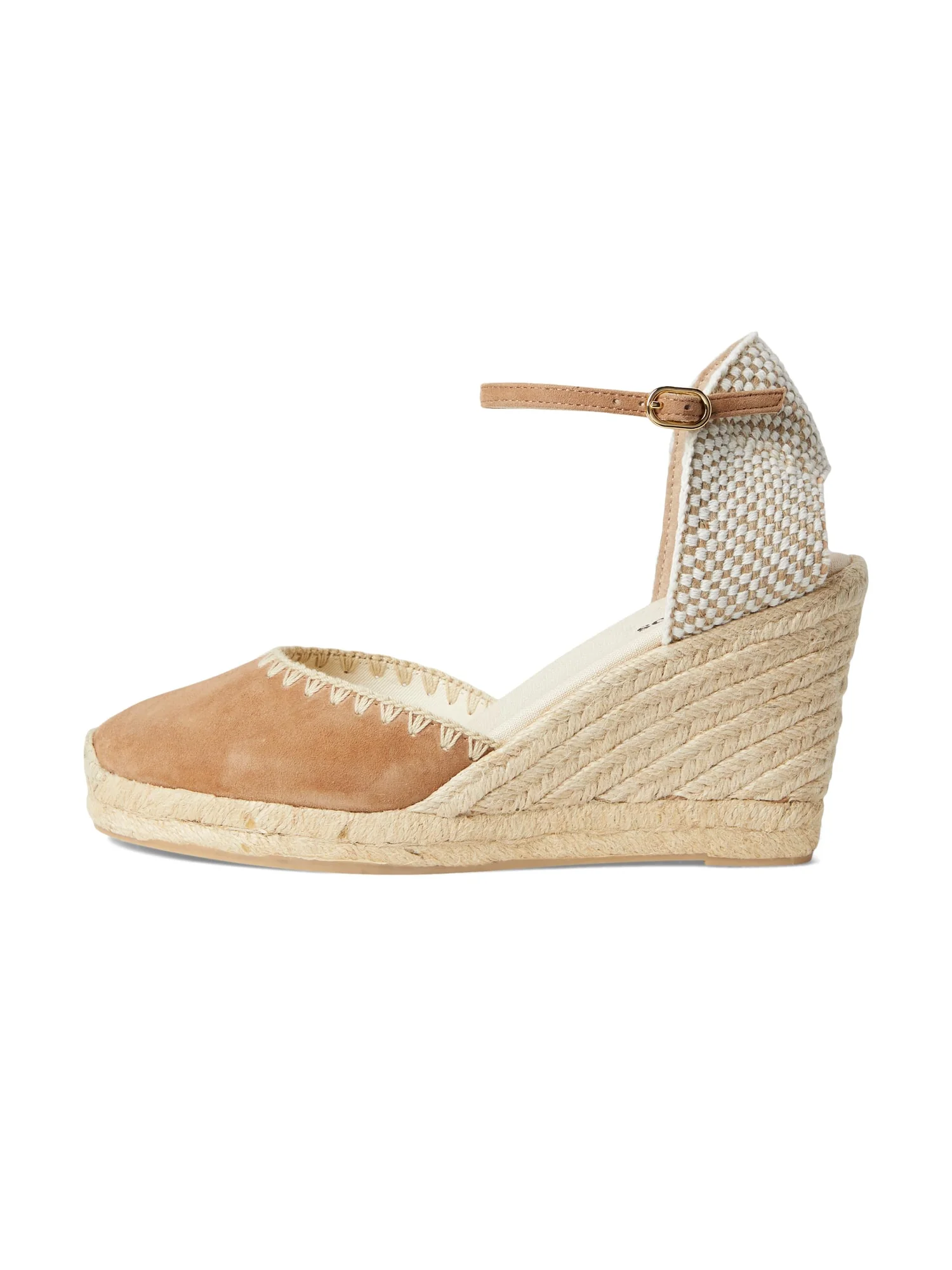 Туфли Soludos Marseille Wedge Espadrille — изображение 4 из 7, коричневый