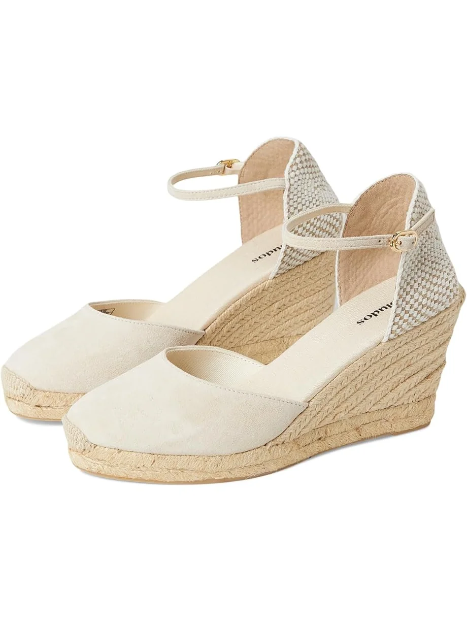 Туфли Soludos Marseille Wedge Espadrille — белый
