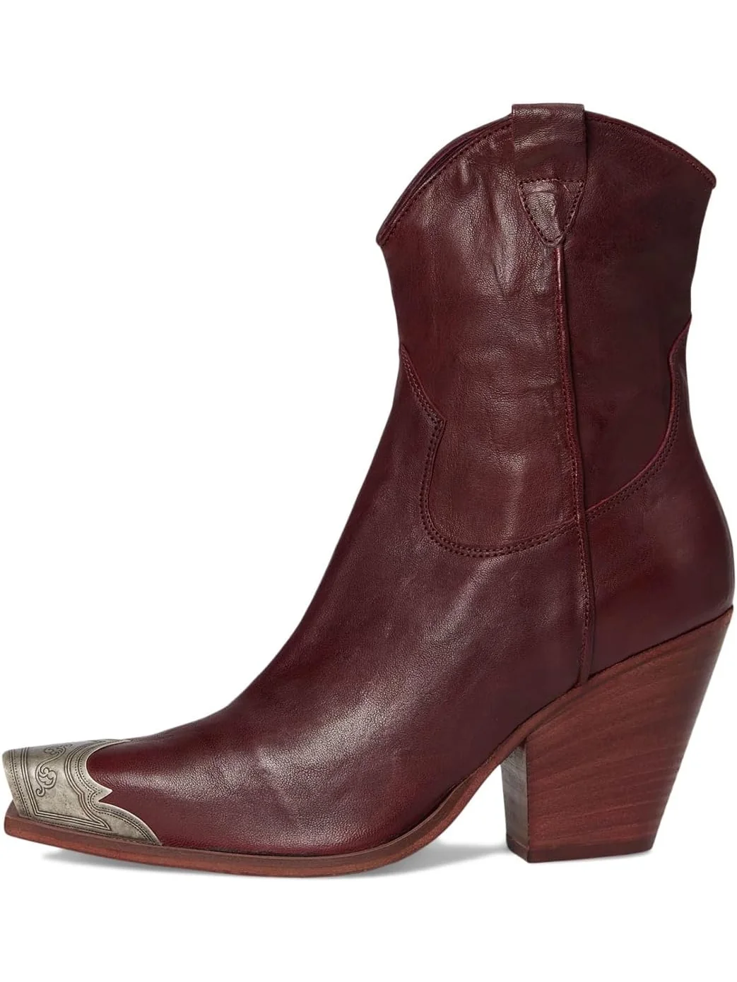 Ботинки Free People Brayden Western Boot — изображение 4 из 7, кабернет