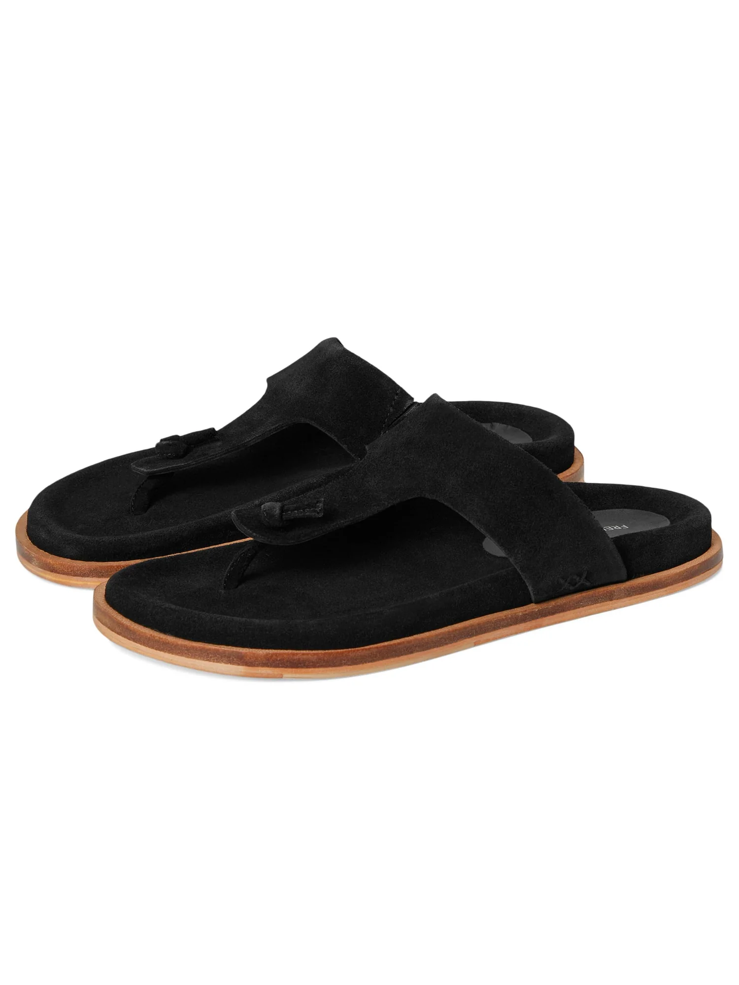 Туфли Free People Mika Footbed Sandal — черный