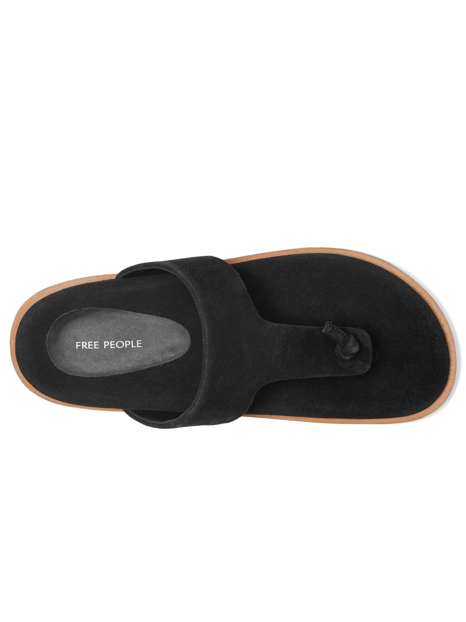 Туфли Free People Mika Footbed Sandal — изображение 2 из 7, черный