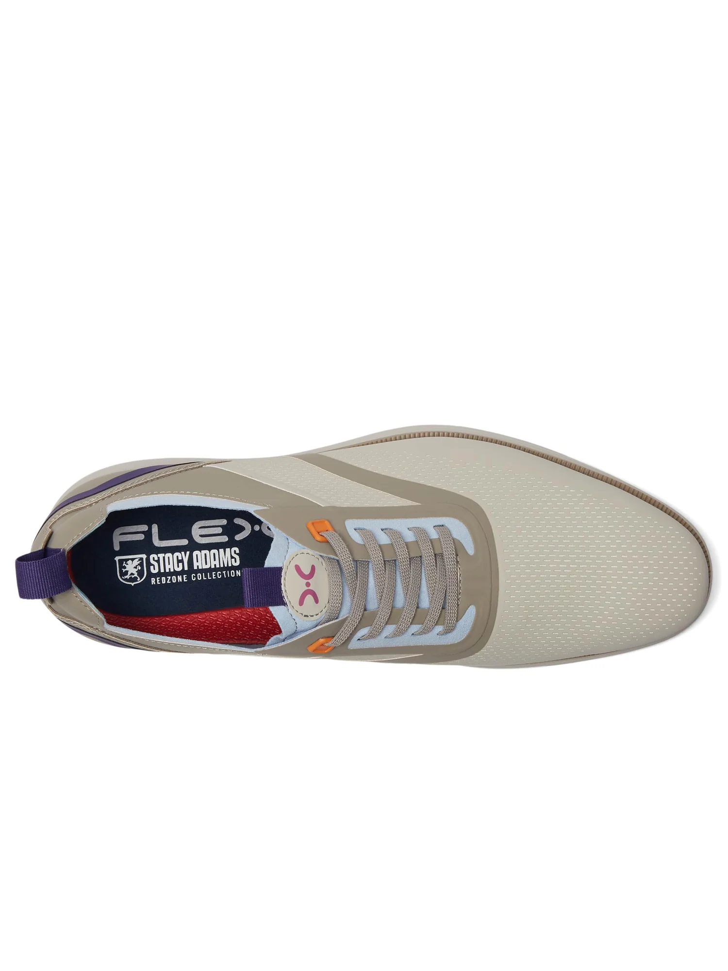 Туфли Stacy Adams Everidge Elastic Lace — изображение 2 из 7, кремовый мульти