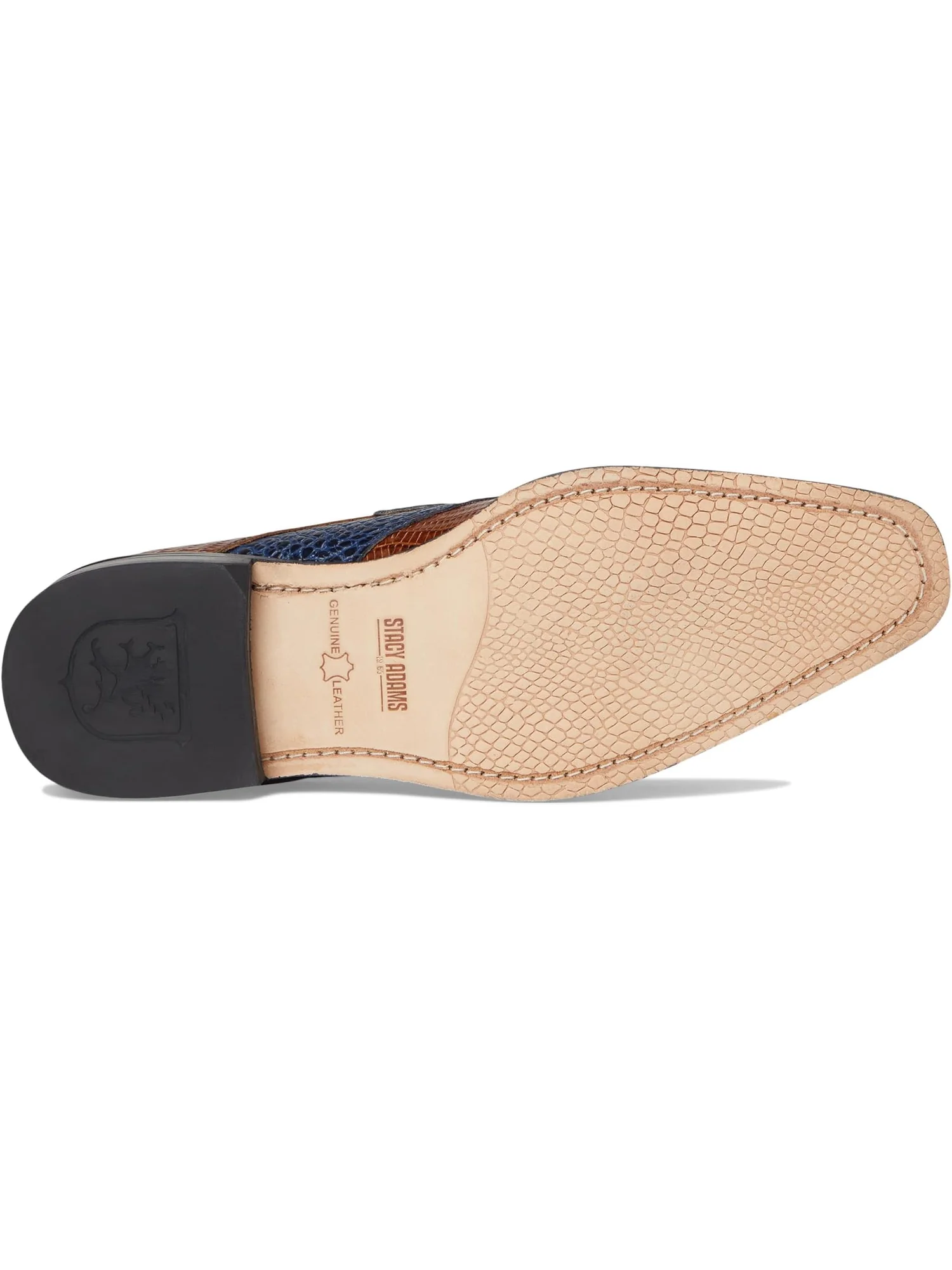 Оксфорды Stacy Adams Men's Tristano Bike Toe Lace-Up — изображение 3 из 7, серый мульти