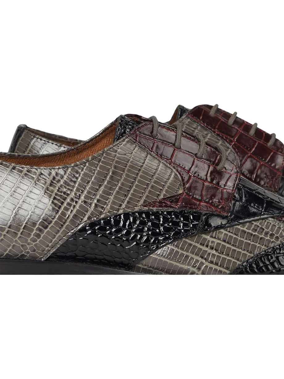 Мужские оксфорды Stacy Adams Tristano Bike Toe — изображение 6 из 7, бордовый мульти