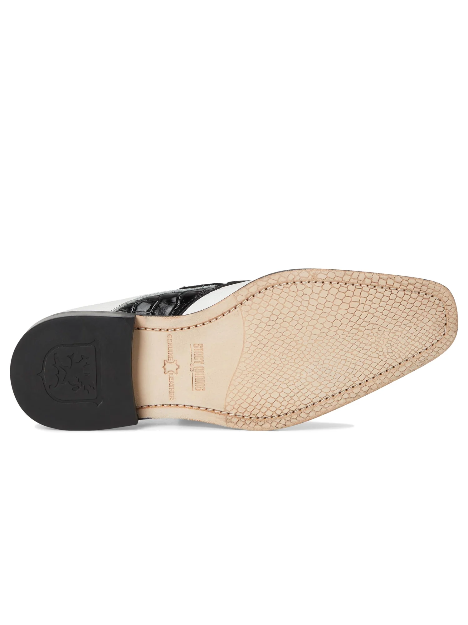 Туфли Stacy Adams Tristano Bike Toe Lace-Up — изображение 3 из 7, черный/серый/белый