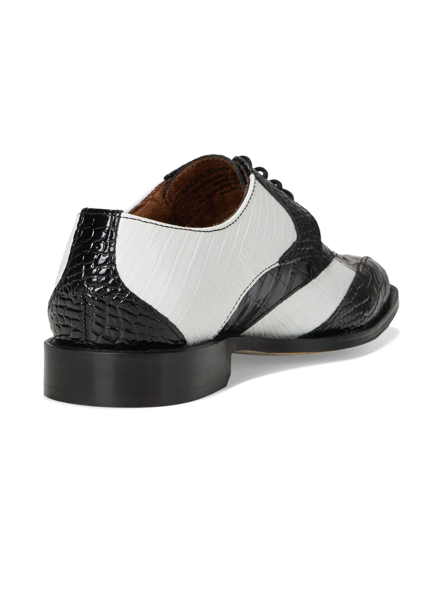 Туфли Stacy Adams Tristano Bike Toe Lace-Up — изображение 5 из 7, черный/серый/белый