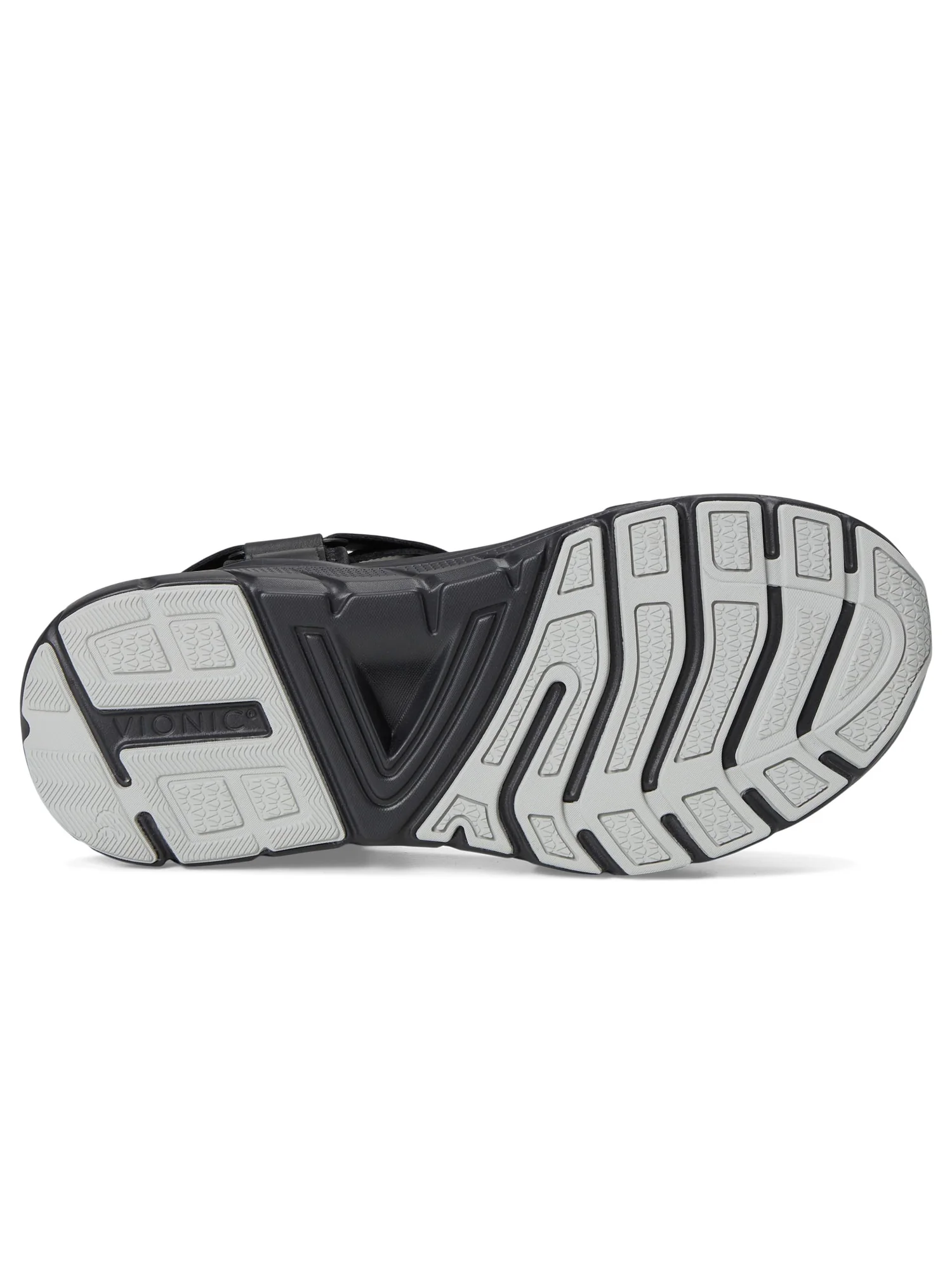 Туфли VIONIC Walk Max Wanderer Walking Sandals — изображение 3 из 7, черный
