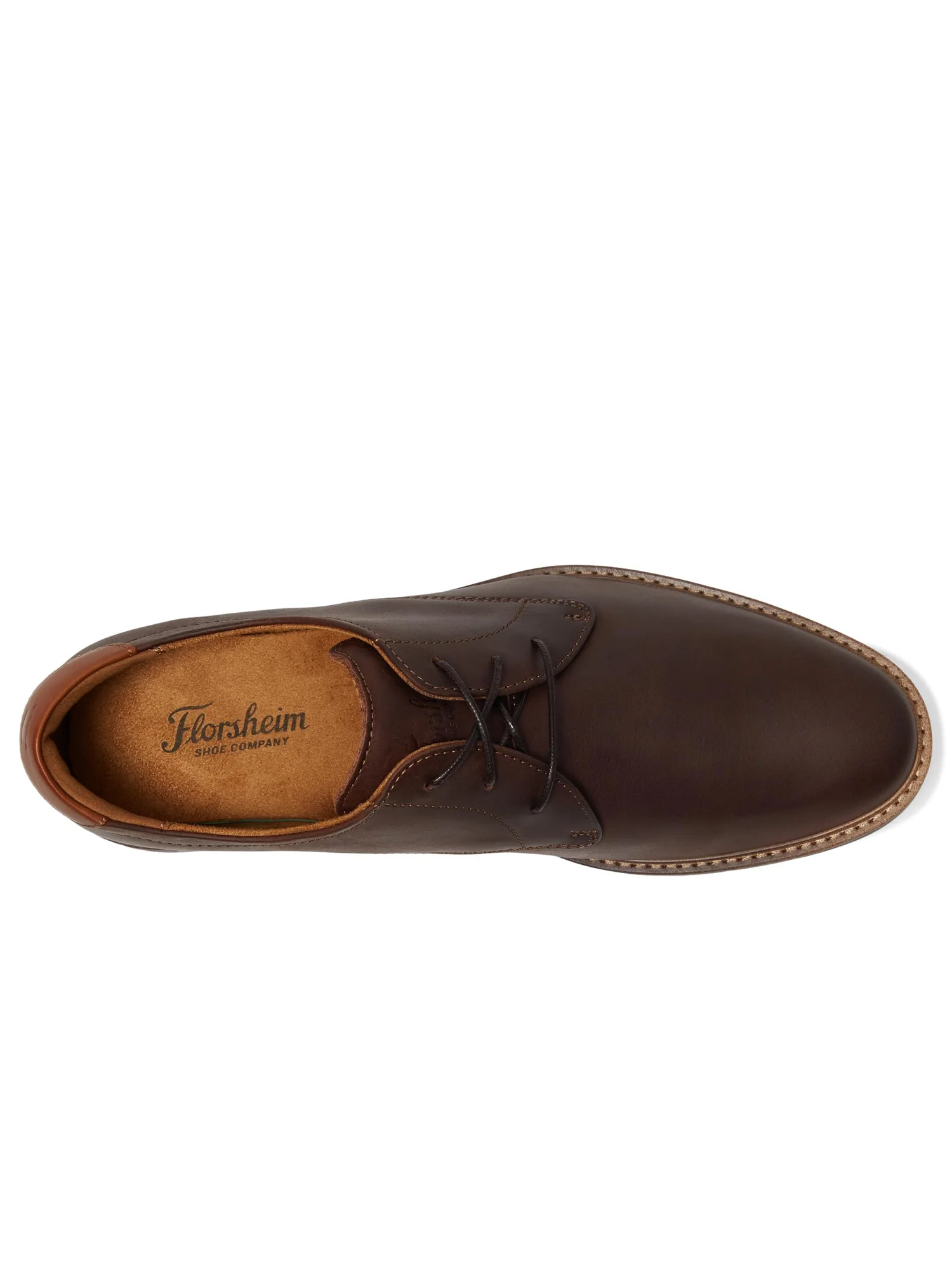 Туфли Florsheim Herington Plain Toe Oxford — изображение 2 из 7, коричневый