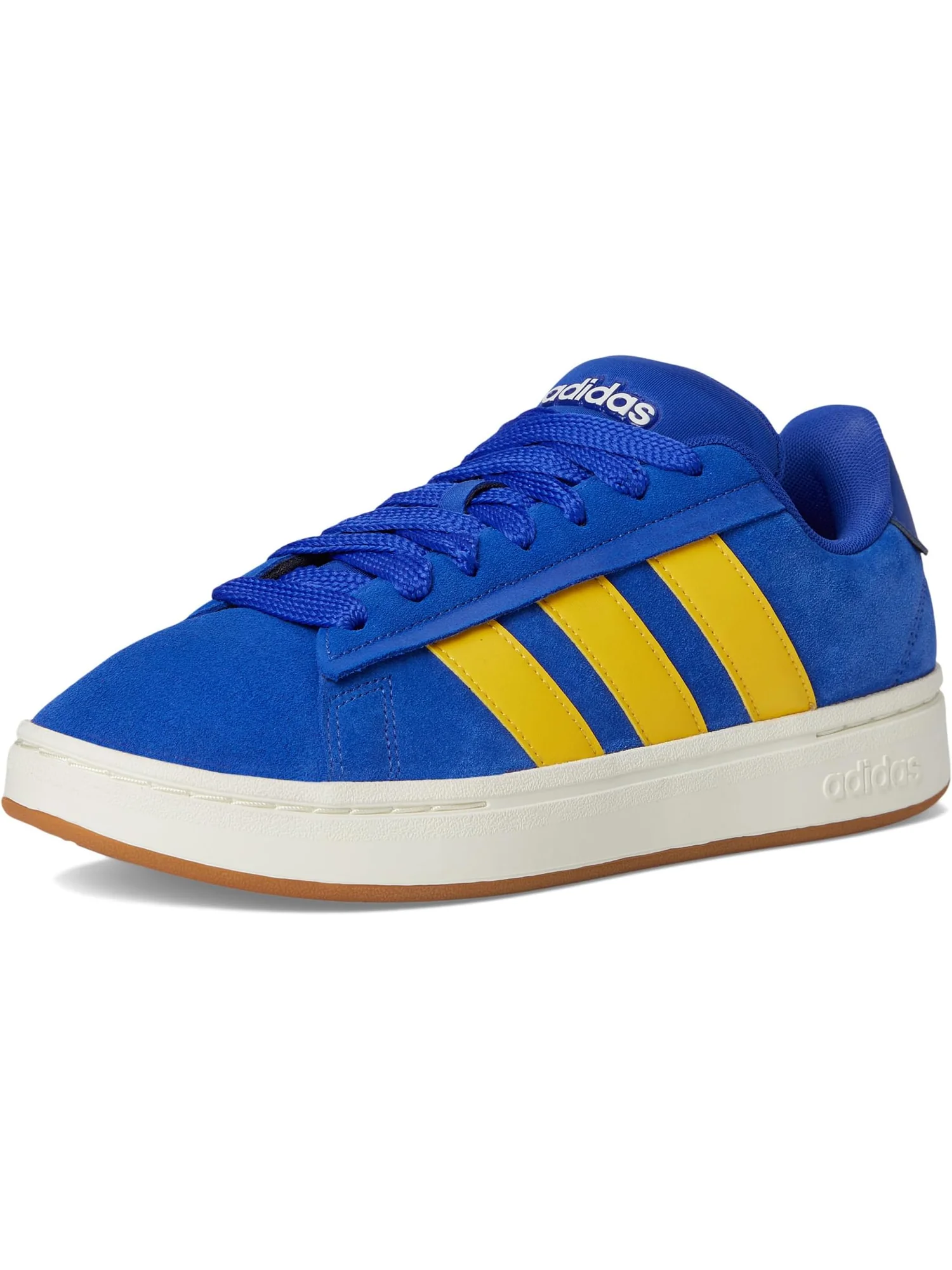 Кроссовки adidas Grand Court Alpha 00s — изображение 7 из 7, синий/желтый/-белый