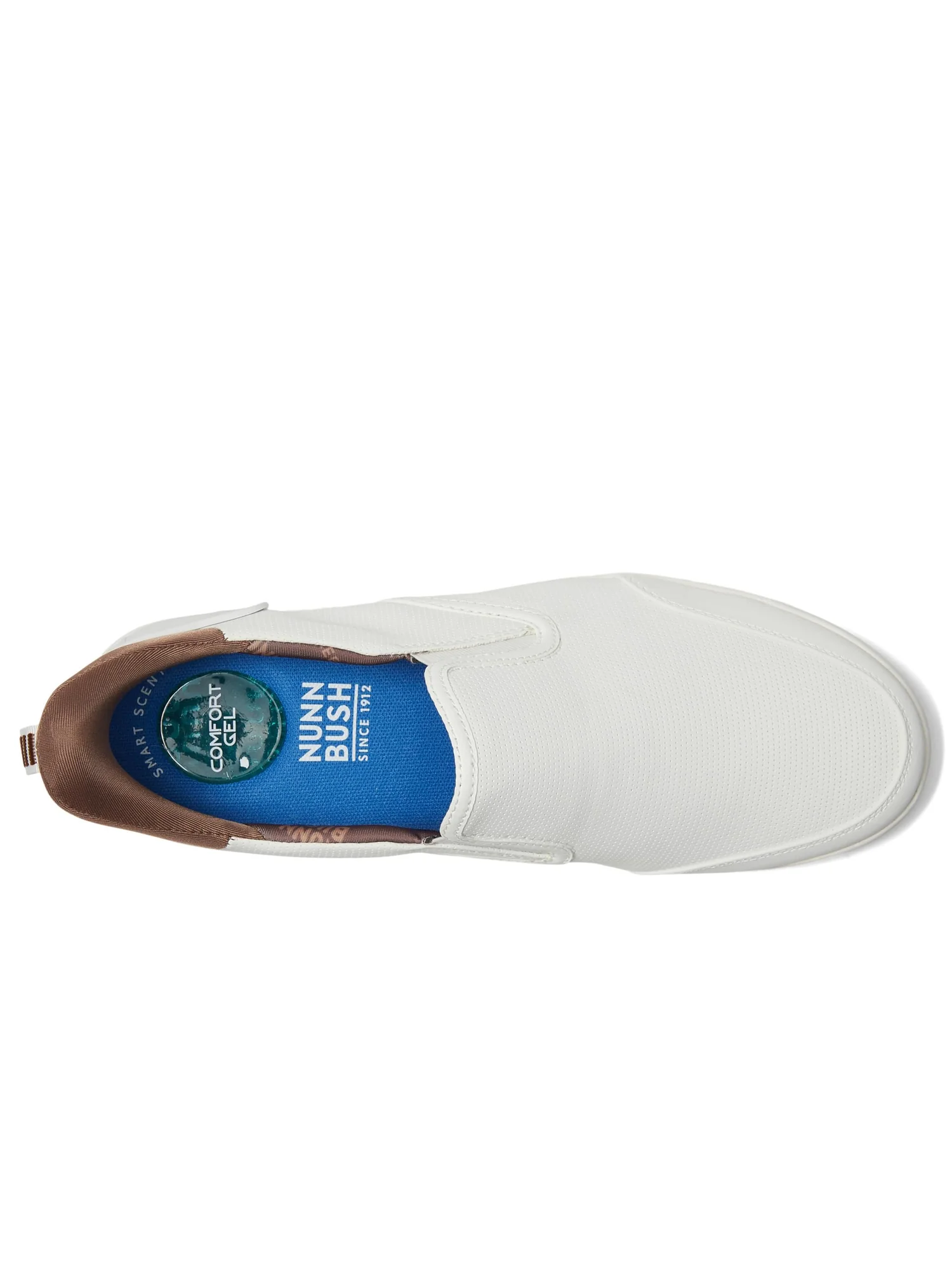 Туфли Nunn Bush Kore City Walk EZ Slip-On Sneakers Easy On and Easy Off — изображение 2 из 7, белый
