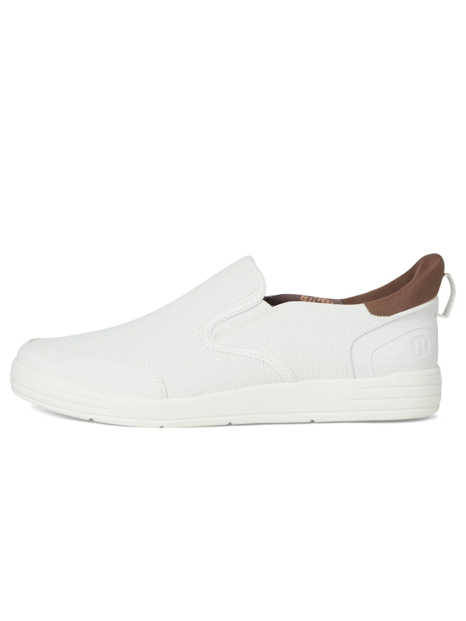 Туфли Nunn Bush Kore City Walk EZ Slip-On Sneakers Easy On and Easy Off — изображение 4 из 7, белый