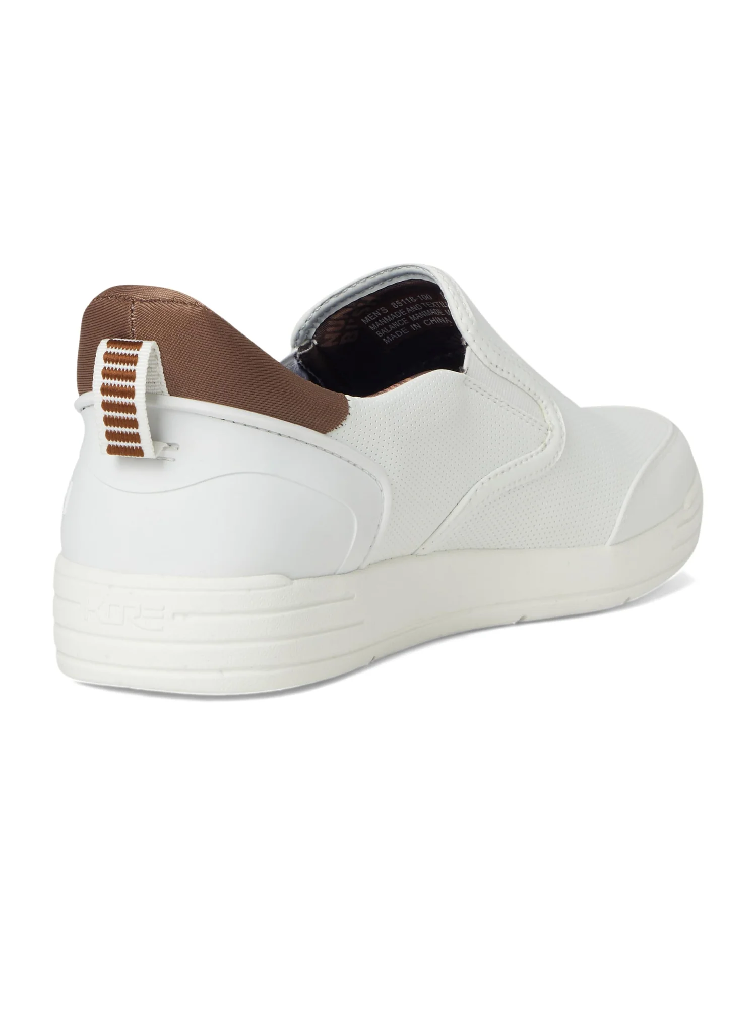 Туфли Nunn Bush Kore City Walk EZ Slip-On Sneakers Easy On and Easy Off — изображение 5 из 7, белый
