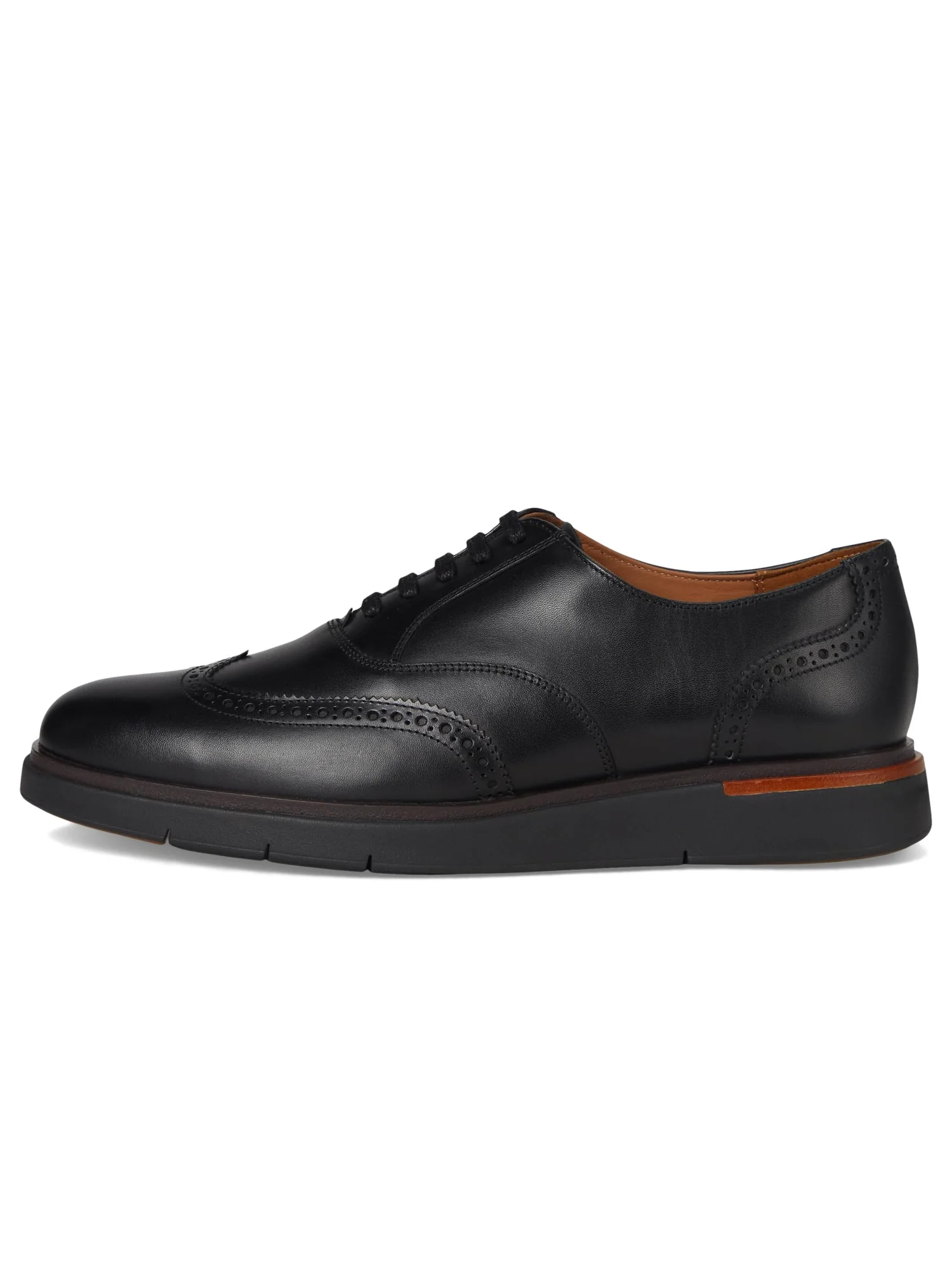 Туфли Allen Edmonds Carson Wing Oxford Shoes — изображение 4 из 7, черный