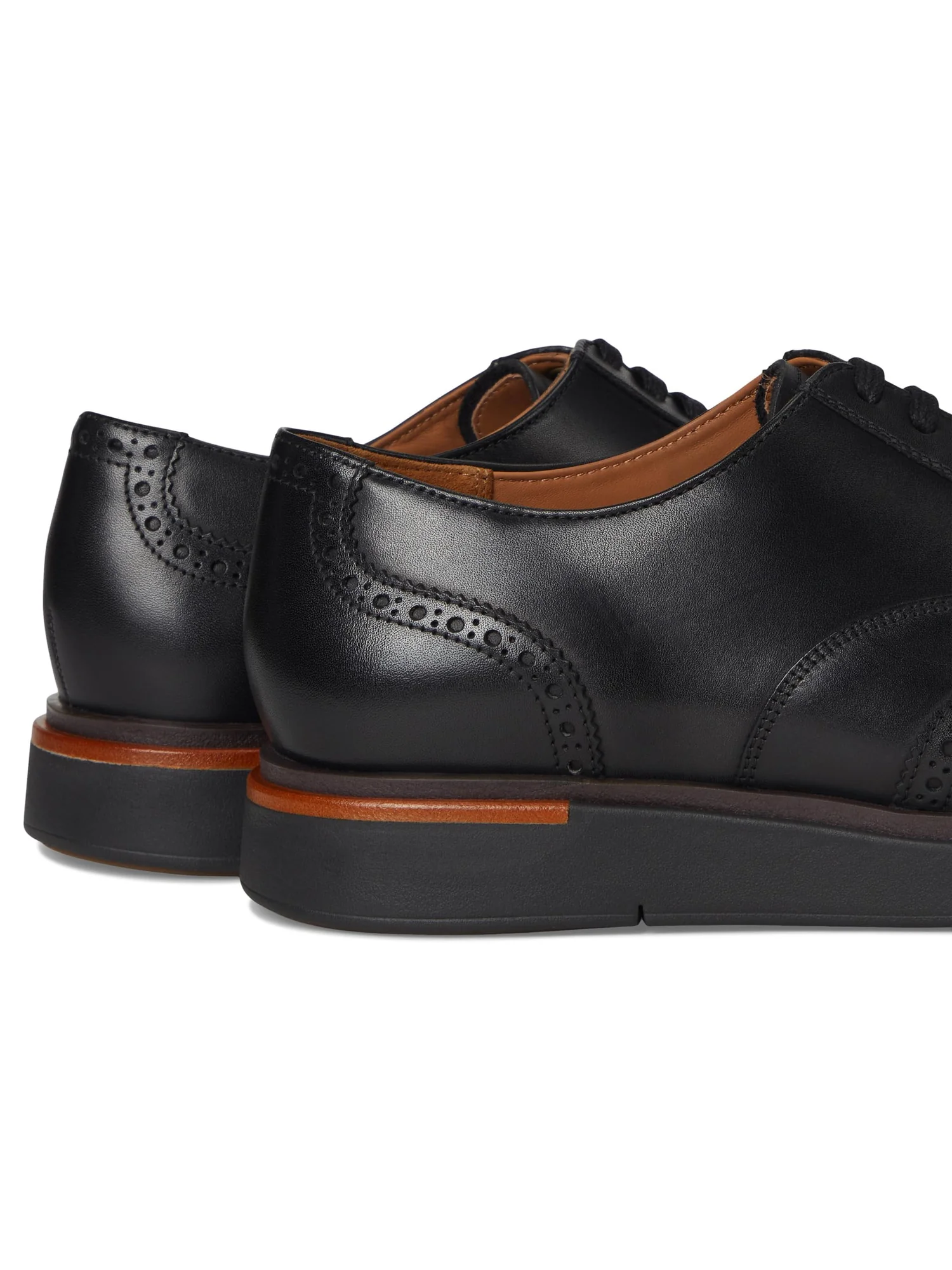 Туфли Allen Edmonds Carson Wing Oxford Shoes — изображение 6 из 7, черный