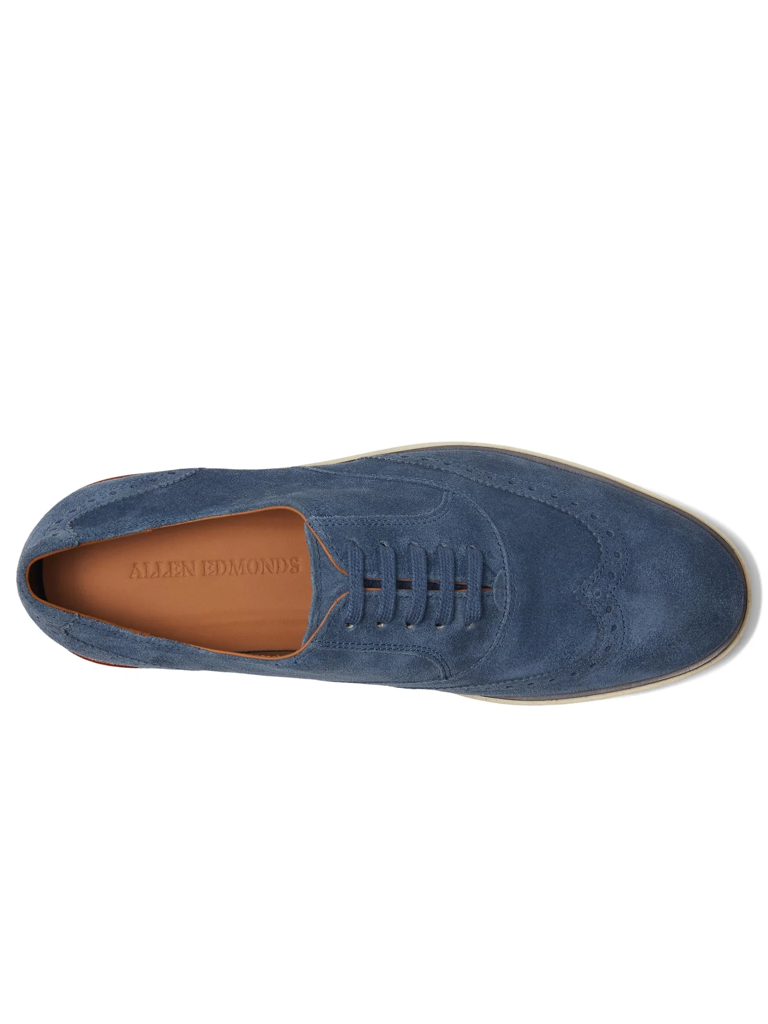 Кроссовки Allen Edmonds Carson Wing Oxford Shoes — изображение 2 из 7, джинсовый синий