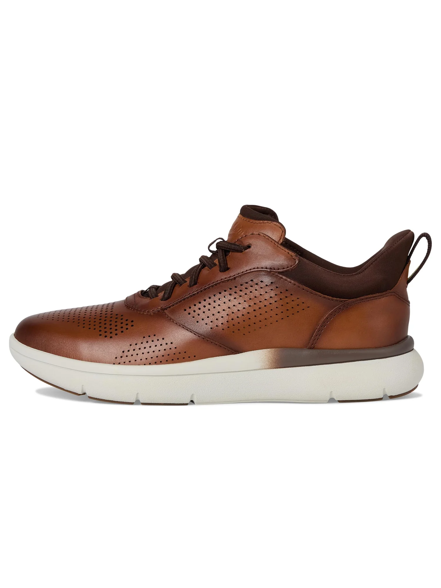 Туфли Florsheim Fleet Perf Toe Elastic Lace Sneakers — изображение 4 из 7, коричневый