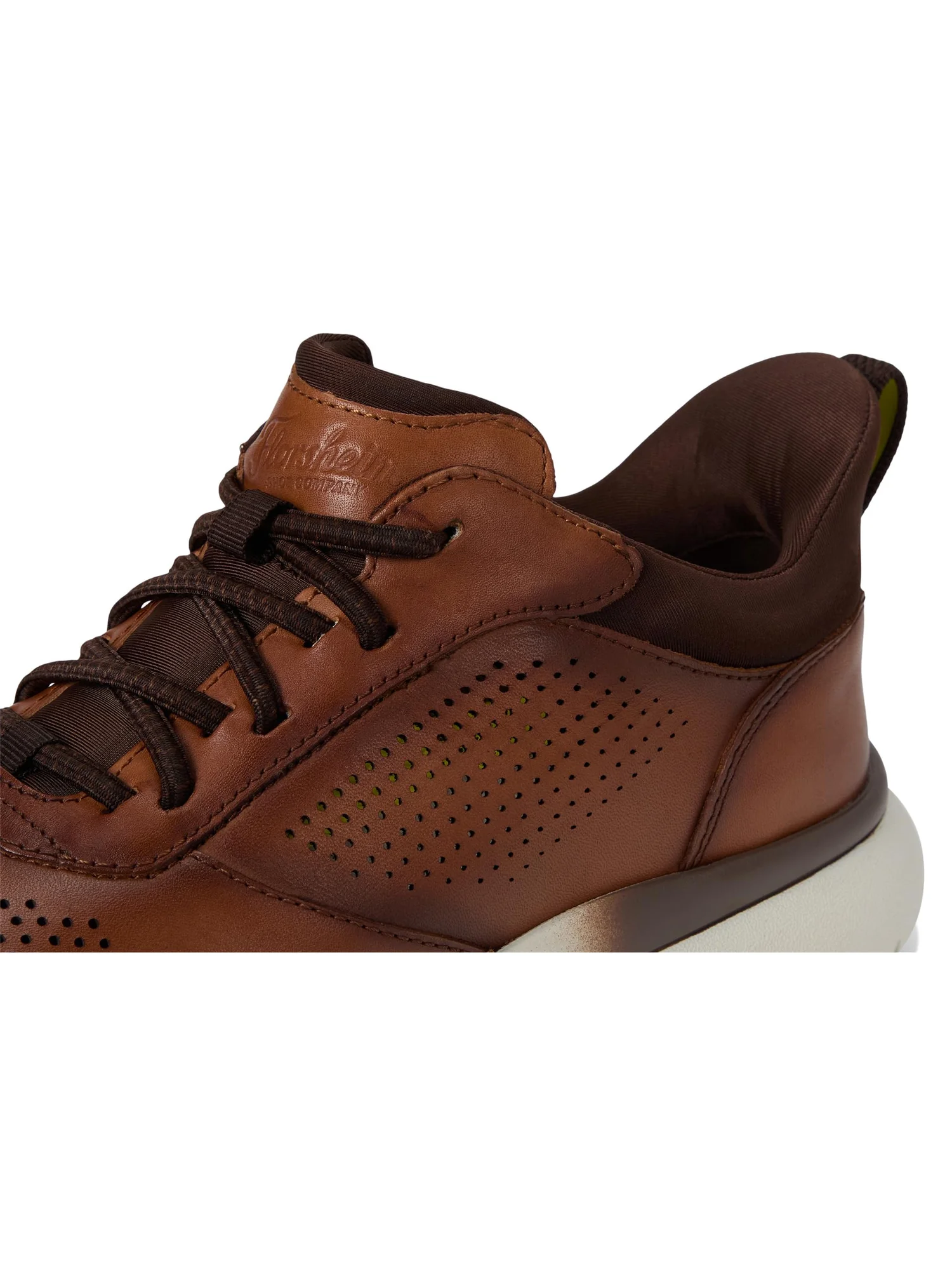 Туфли Florsheim Fleet Perf Toe Elastic Lace Sneakers — изображение 6 из 7, коричневый
