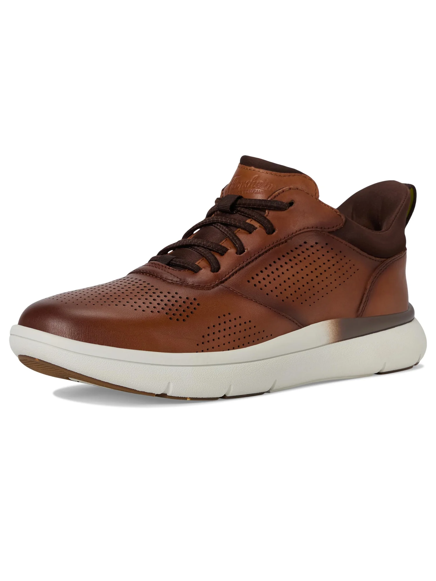 Туфли Florsheim Fleet Perf Toe Elastic Lace Sneakers — изображение 7 из 7, коричневый