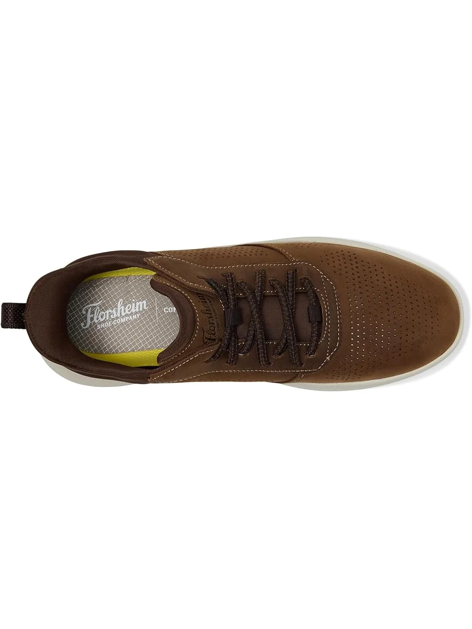 Кроссовки Florsheim Fleet Perf Toe Elastic Lace Sneakers — изображение 2 из 7, коричневый
