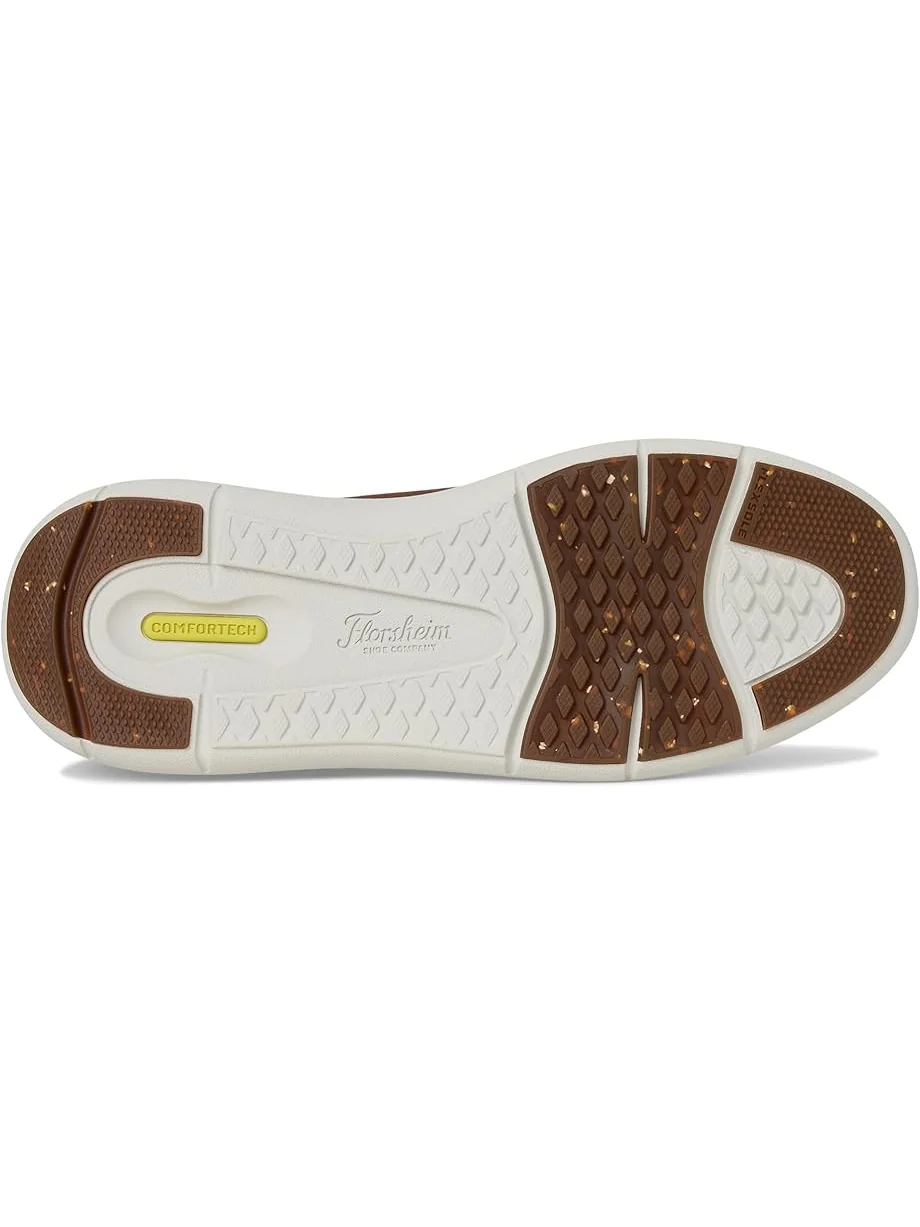 Кроссовки Florsheim Fleet Perf Toe Elastic Lace Sneakers — изображение 3 из 7, коричневый