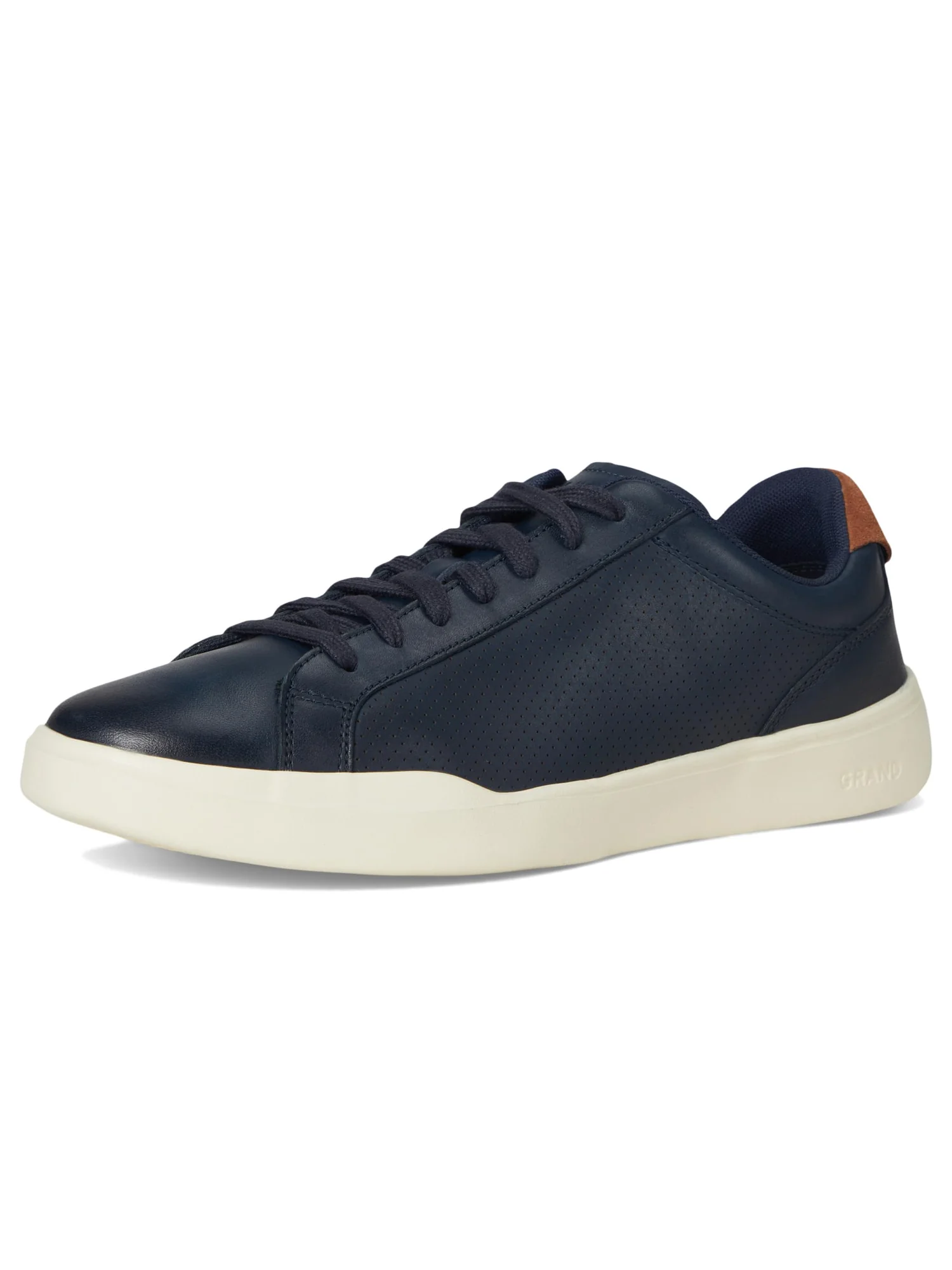Кроссовки Cole Haan Grand Crosscourt Modern Perforated Lace To Toe Sneakers — изображение 7 из 7, темно-синий