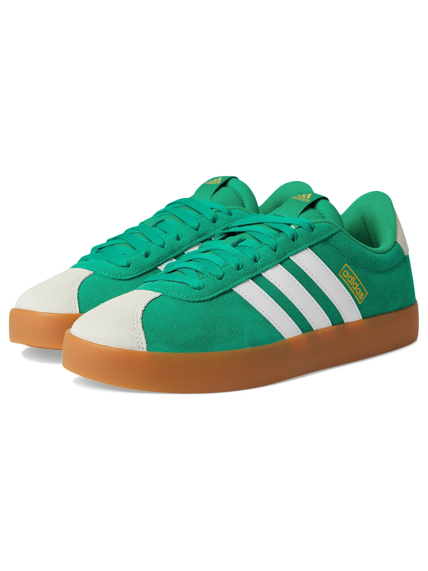 Кроссовки adidas VL Court 3.0 — изображение 1 из 7, зеленый/белый