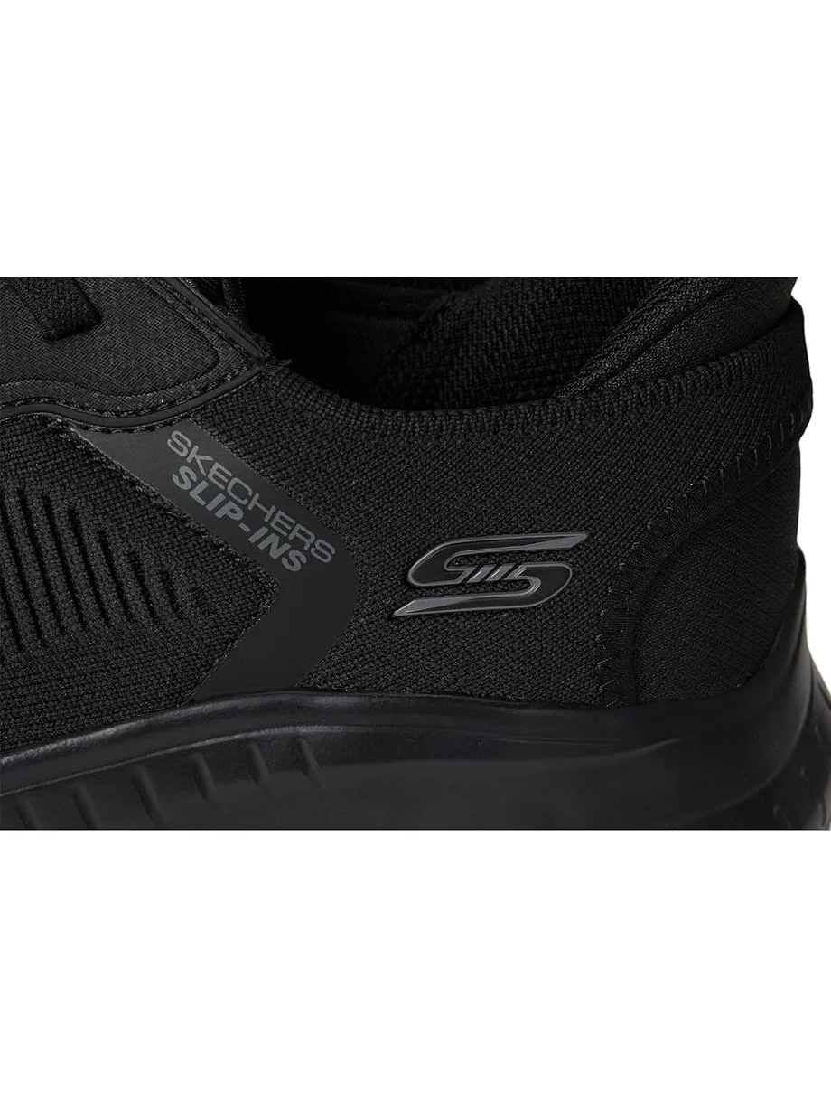 Кроссовки BOBS from SKECHERS Hands Free Slip-Ins Squad Chaos - Solid Step — изображение 6 из 7, черный
