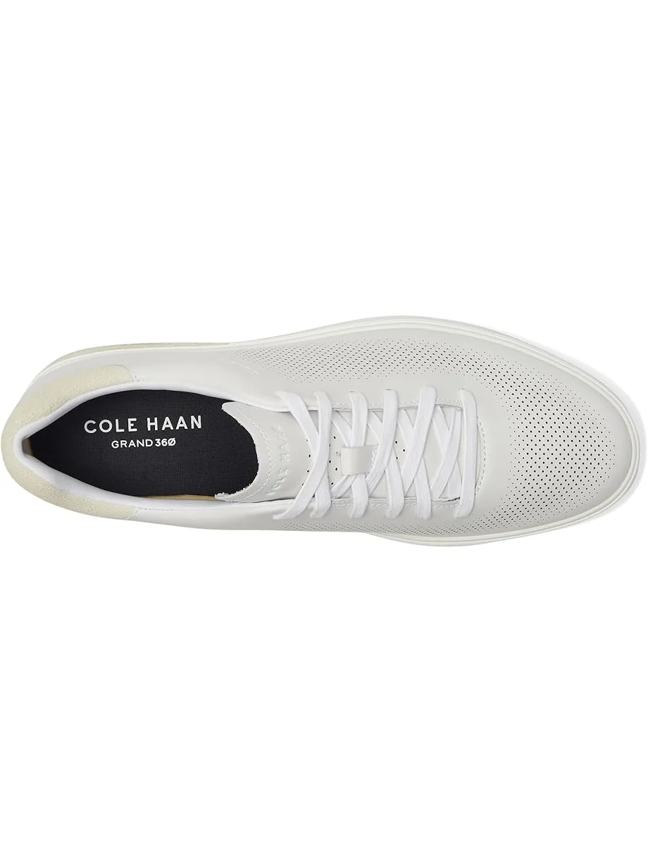 Кроссовки Cole Haan Grandpro Angleace Sneakers — изображение 2 из 7, белый/серебристый/белый