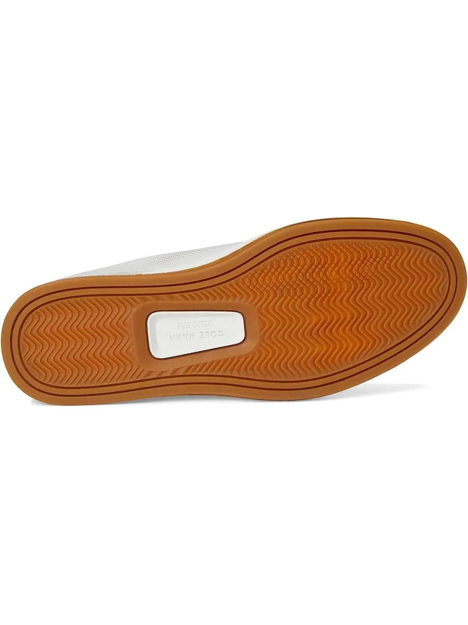 Кроссовки Cole Haan Grandpro Angleace Sneakers — изображение 3 из 7, белый/серебристый/белый