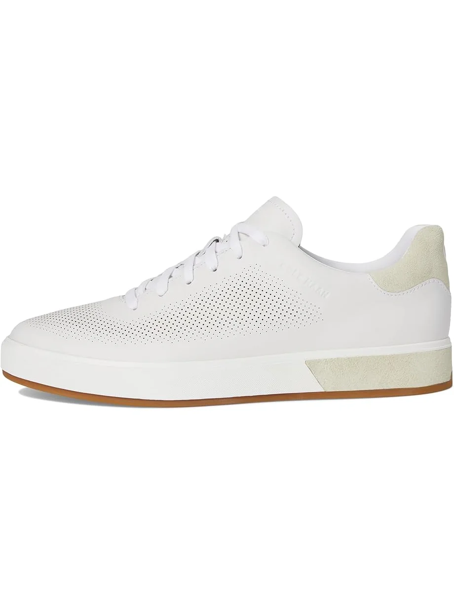 Кроссовки Cole Haan Grandpro Angleace Sneakers — изображение 4 из 7, белый/серебристый/белый