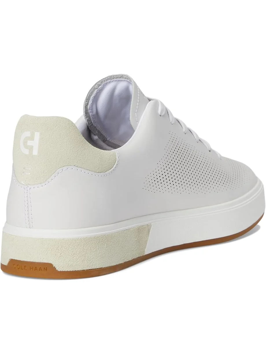 Кроссовки Cole Haan Grandpro Angleace Sneakers — изображение 5 из 7, белый/серебристый/белый