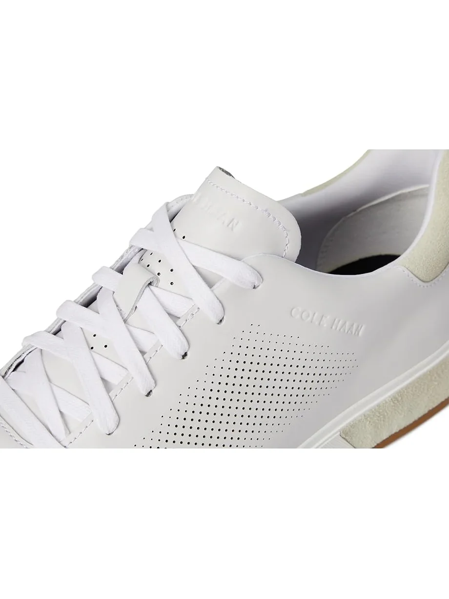 Кроссовки Cole Haan Grandpro Angleace Sneakers — изображение 6 из 7, белый/серебристый/белый