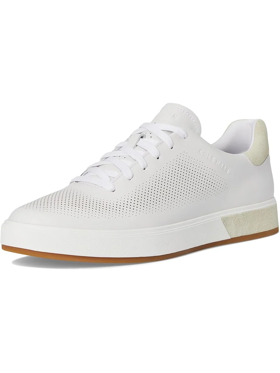 Кроссовки Cole Haan Grandpro Angleace Sneakers — изображение 7 из 7, белый/серебристый/белый