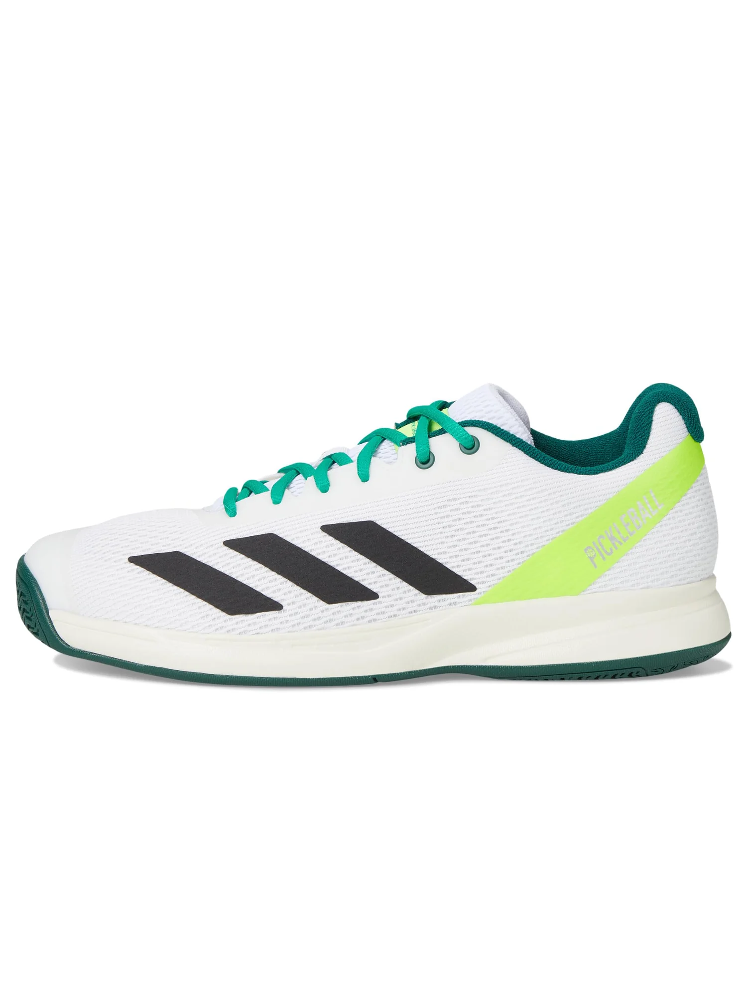 Кроссовки adidas Courtflash — изображение 4 из 7, белый/черный/зеленый