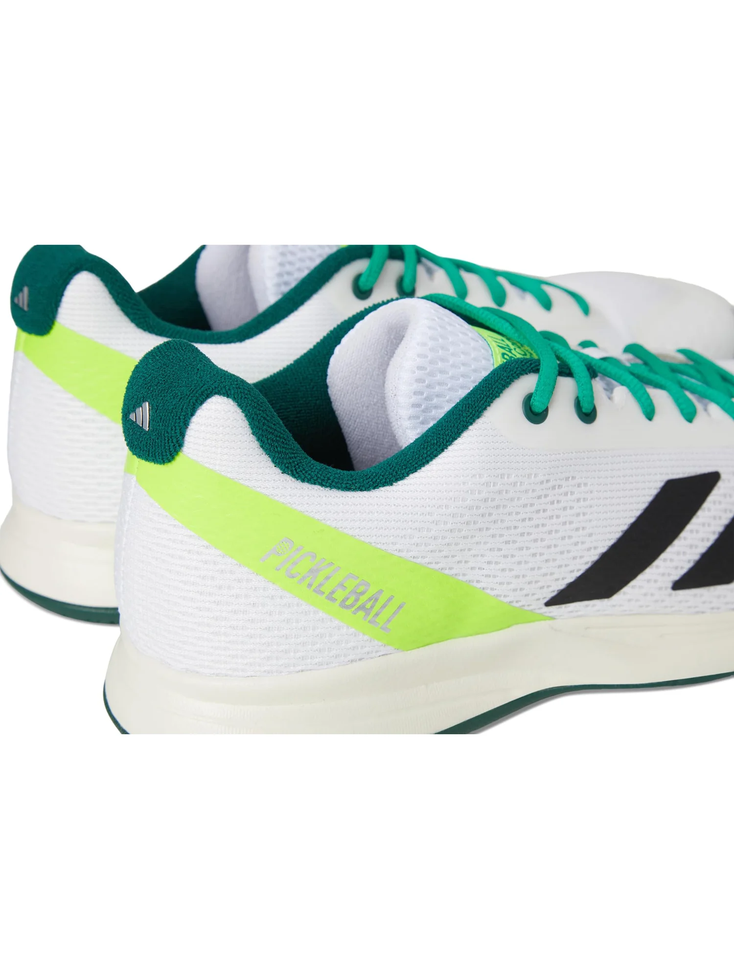 Кроссовки adidas Courtflash — изображение 6 из 7, белый/черный/зеленый