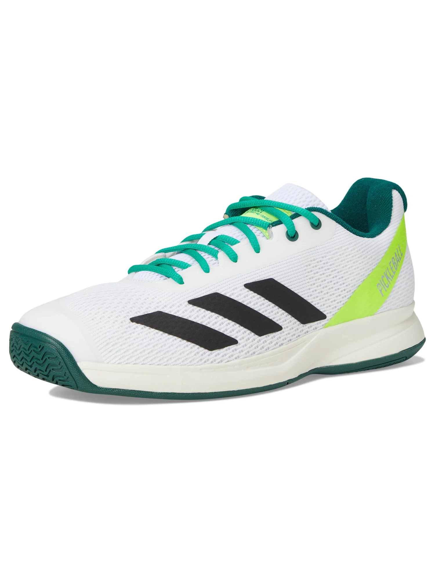 Кроссовки adidas Courtflash — изображение 7 из 7, белый/черный/зеленый