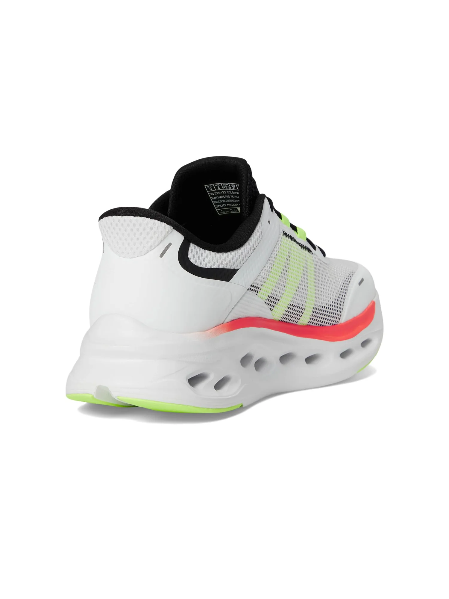 Кроссовки SKECHERS Hands Free Slip-ins Max Cushioning Glide-Step - Advert Sneaker — изображение 5 из 7, белый/мульти