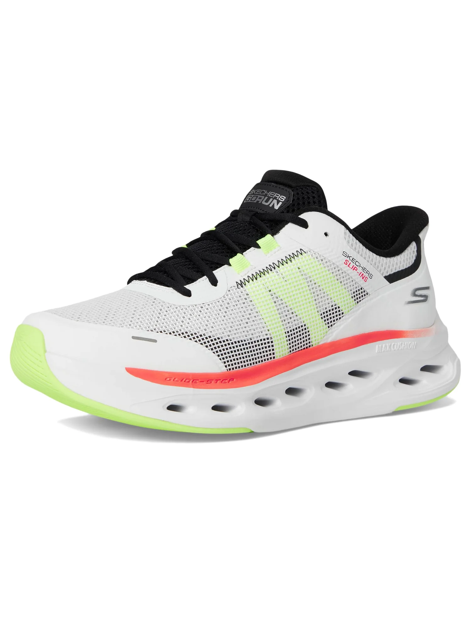 Кроссовки SKECHERS Hands Free Slip-ins Max Cushioning Glide-Step - Advert Sneaker — изображение 7 из 7, белый/мульти