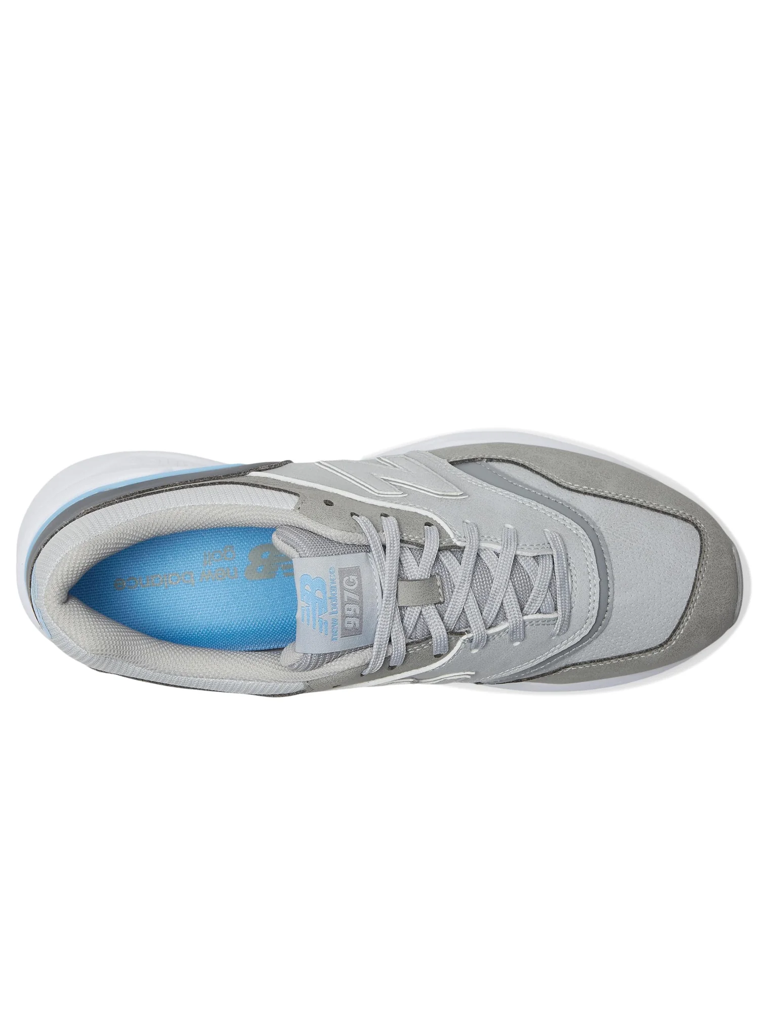 Кроссовки New Balance Golf 997 Golf — изображение 2 из 7, серый/синий