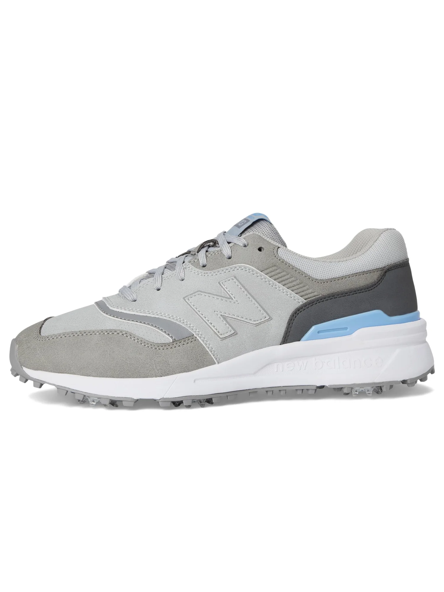 Кроссовки New Balance Golf 997 Golf — изображение 4 из 7, серый/синий