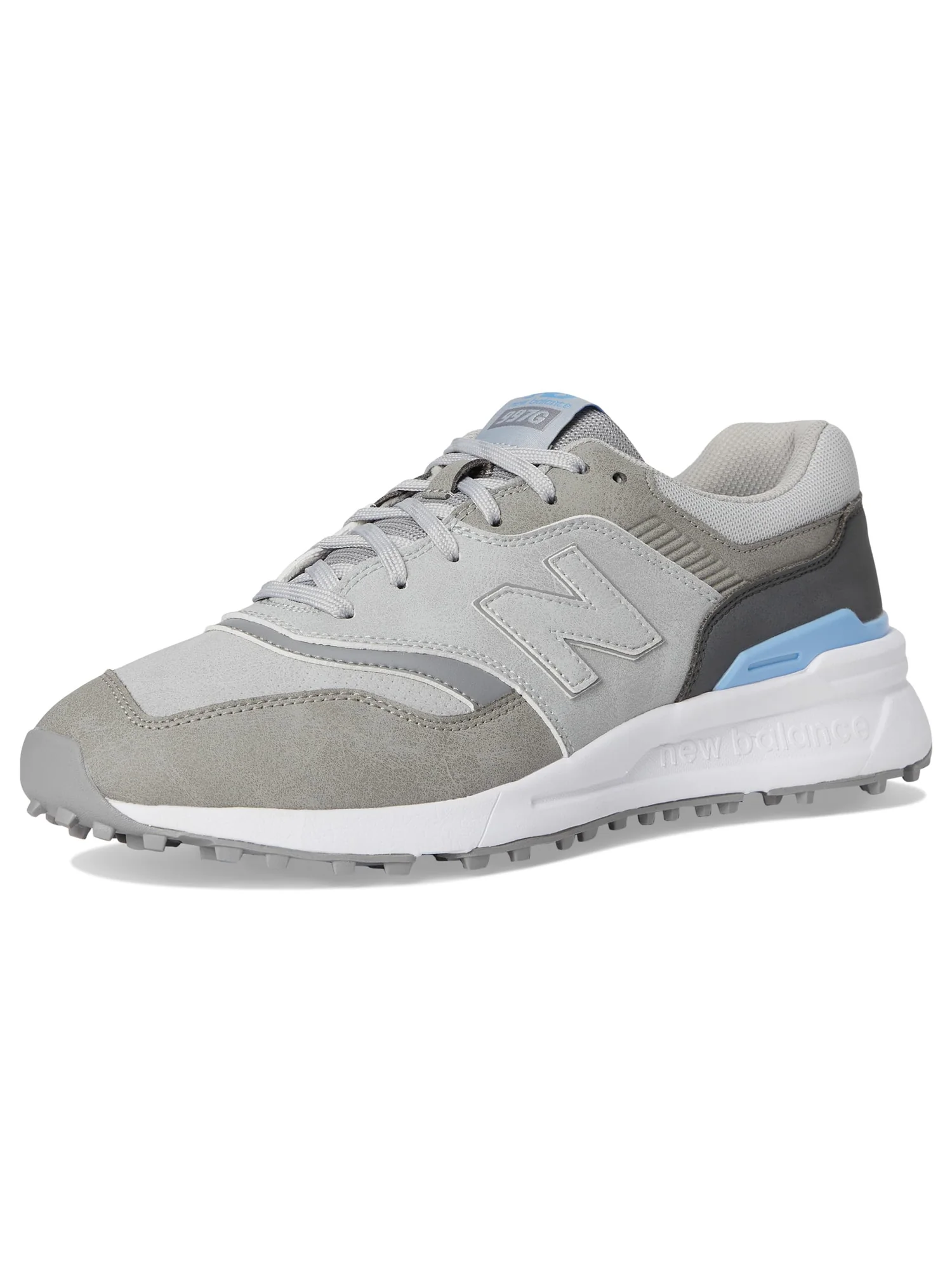 Кроссовки New Balance Golf 997 Golf — изображение 7 из 7, серый/синий