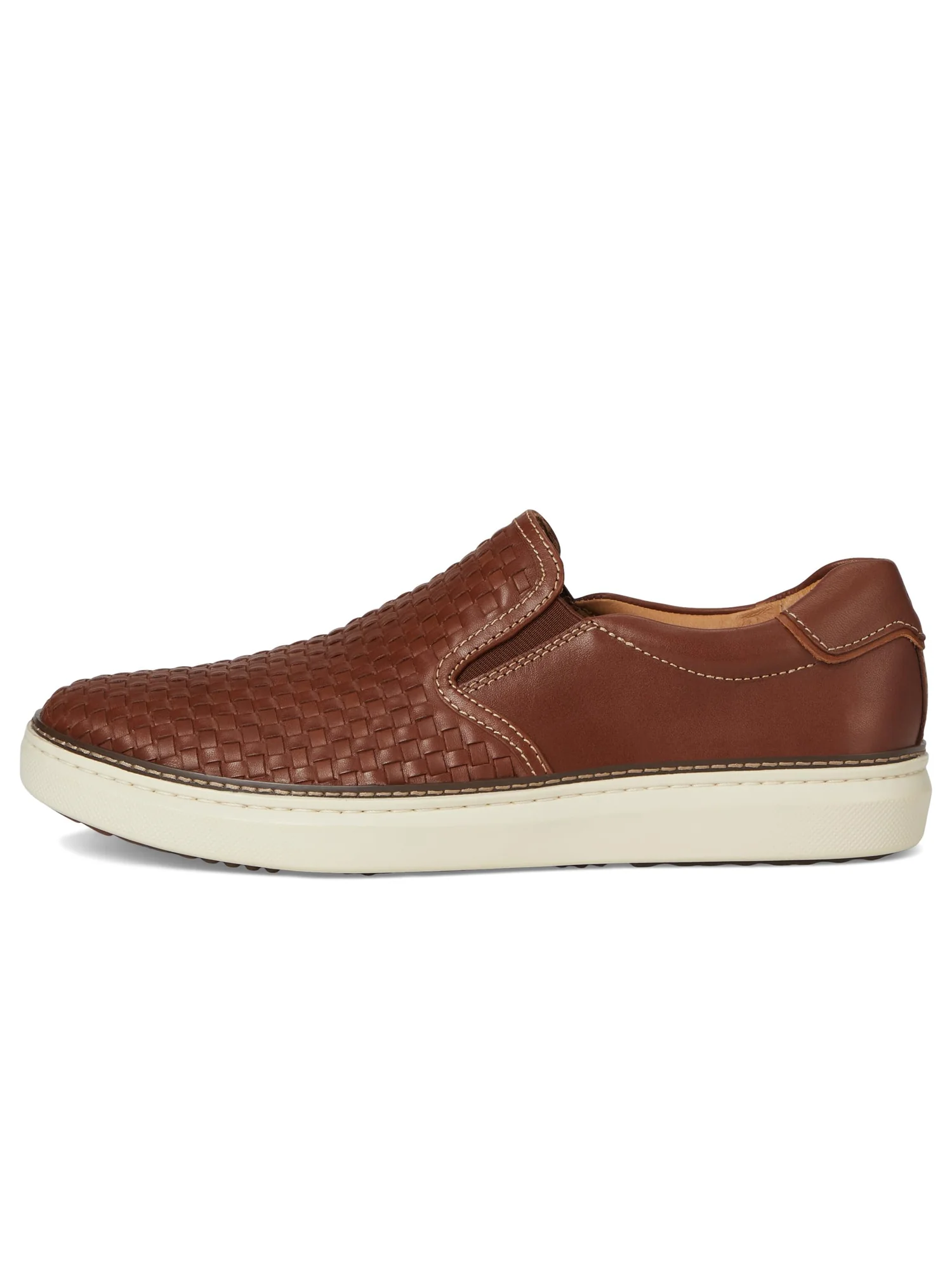 Кроссовки Johnston & Murphy Mcguffey 2 Woven Slip-On — изображение 4 из 7, бежевый
