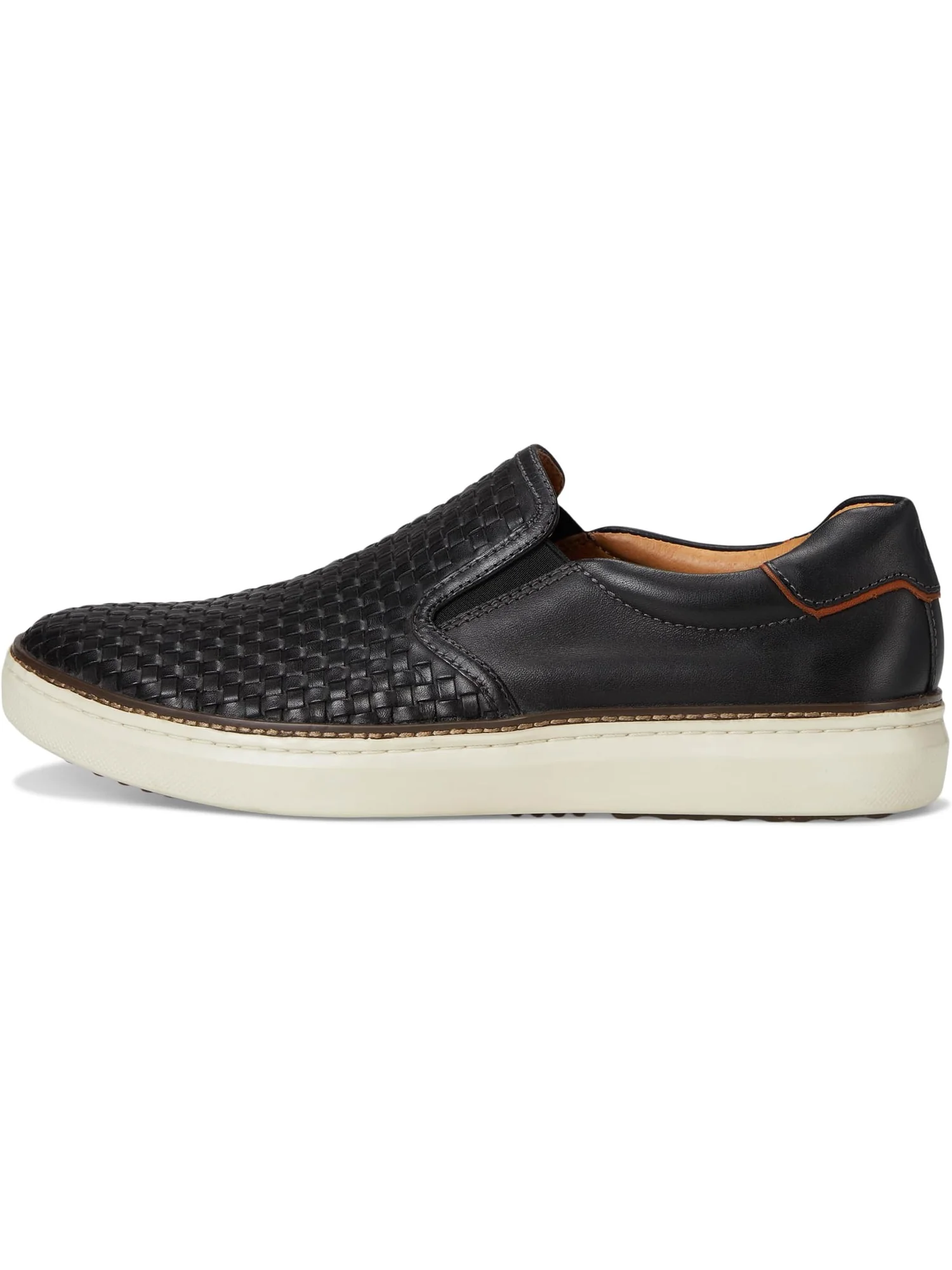 Кроссовки Johnston & Murphy Men's Mcguffey 2 Woven Slip-On — изображение 4 из 7, черный