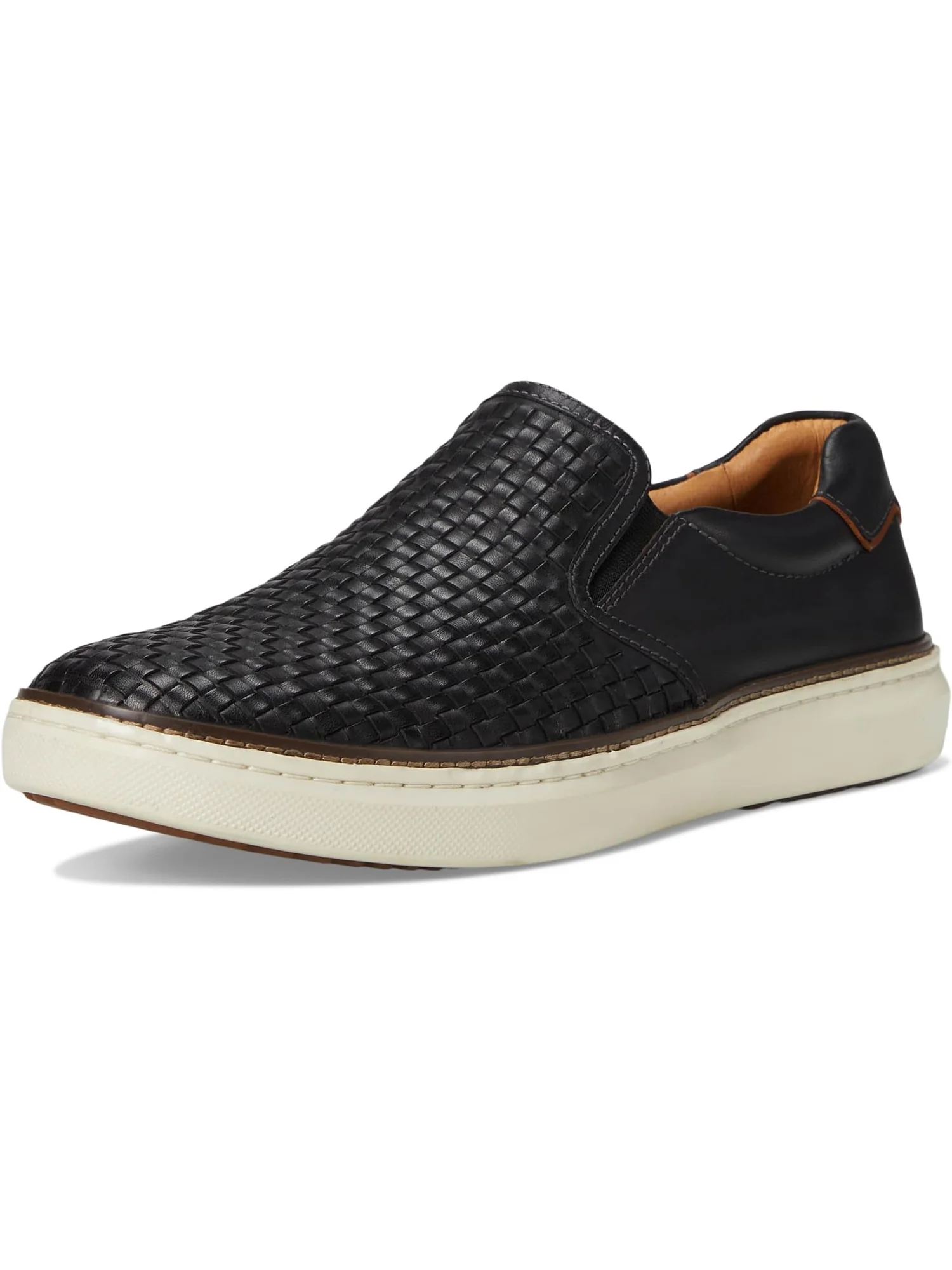 Кроссовки Johnston & Murphy Men's Mcguffey 2 Woven Slip-On — изображение 7 из 7, черный