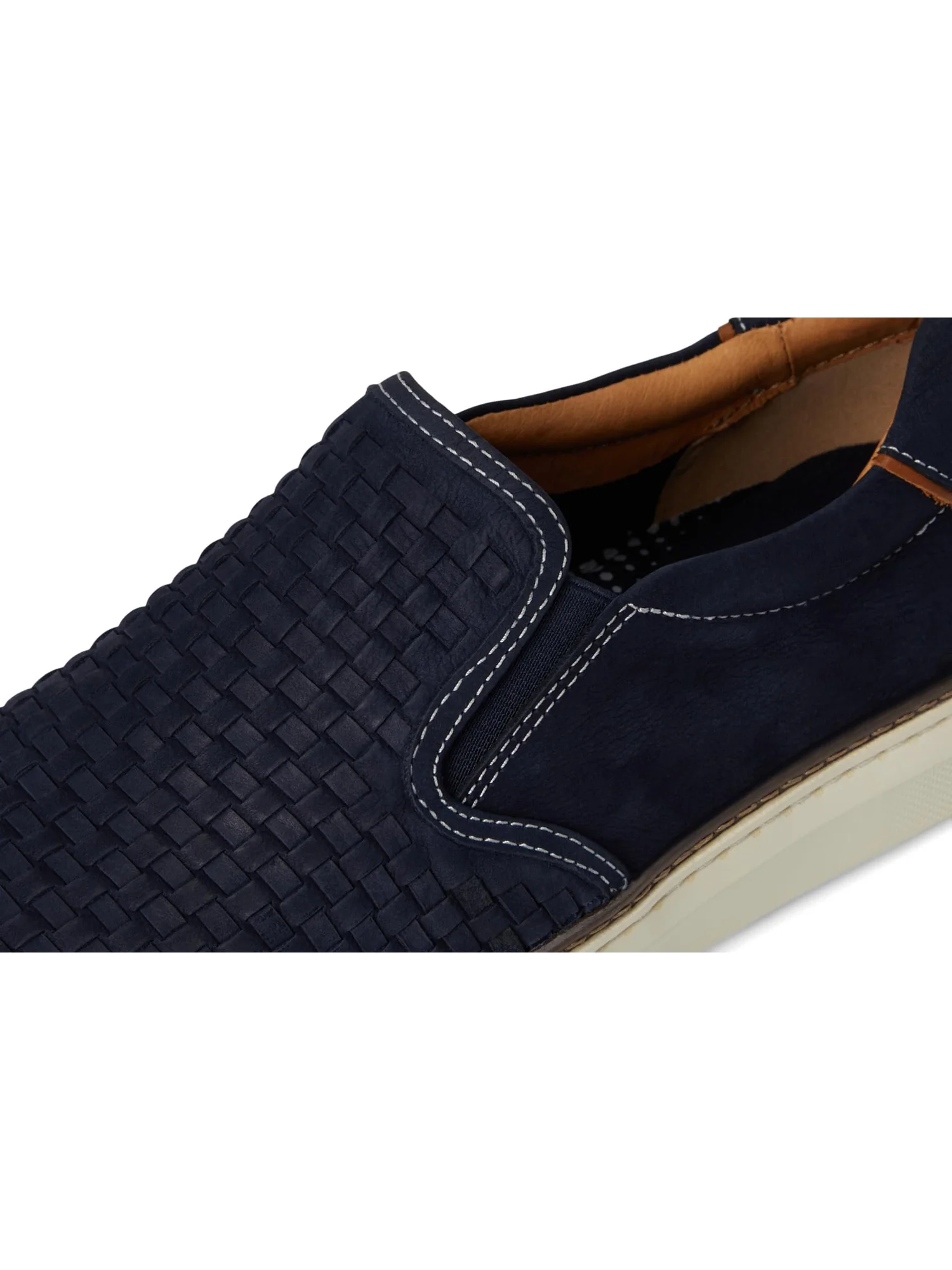 Кроссовки Johnston & Murphy Mcguffey 2 Woven Slip-On — изображение 6 из 7, темно-синий