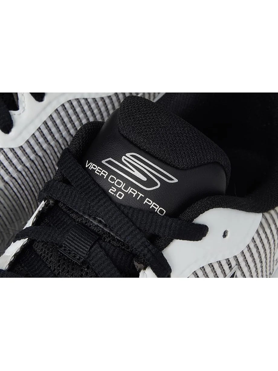 Кроссовки SKECHERS Pickleball Viper Court Pro 2.0 Sneaker — изображение 6 из 7, белый/черный
