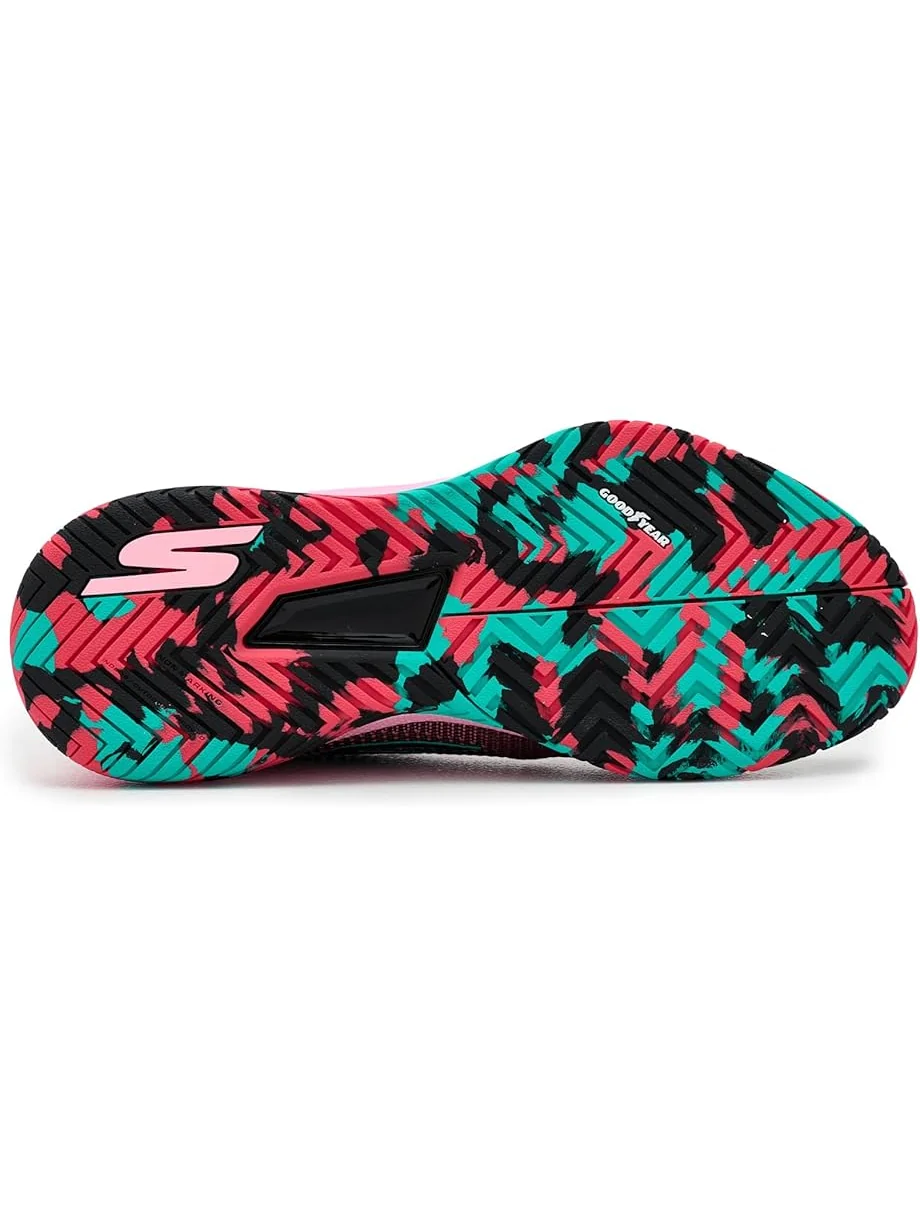 Мужские кроссовки SKECHERS Pickleball Viper Court Pro 2.0 — изображение 5 из 7, розовый/черный