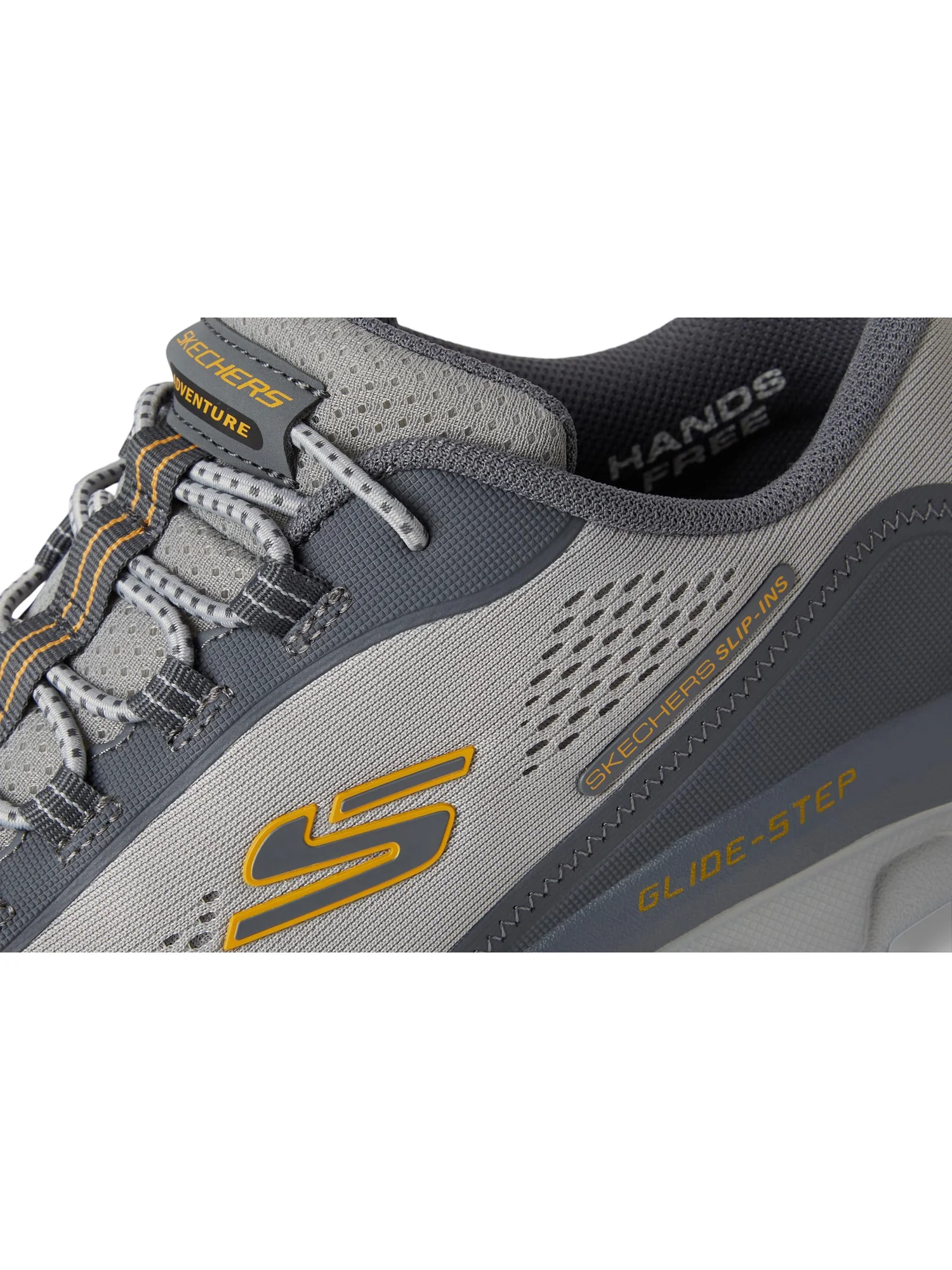 Кроссовки SKECHERS Glide-Step Sole Hands Free Slip-in — изображение 6 из 7, серый